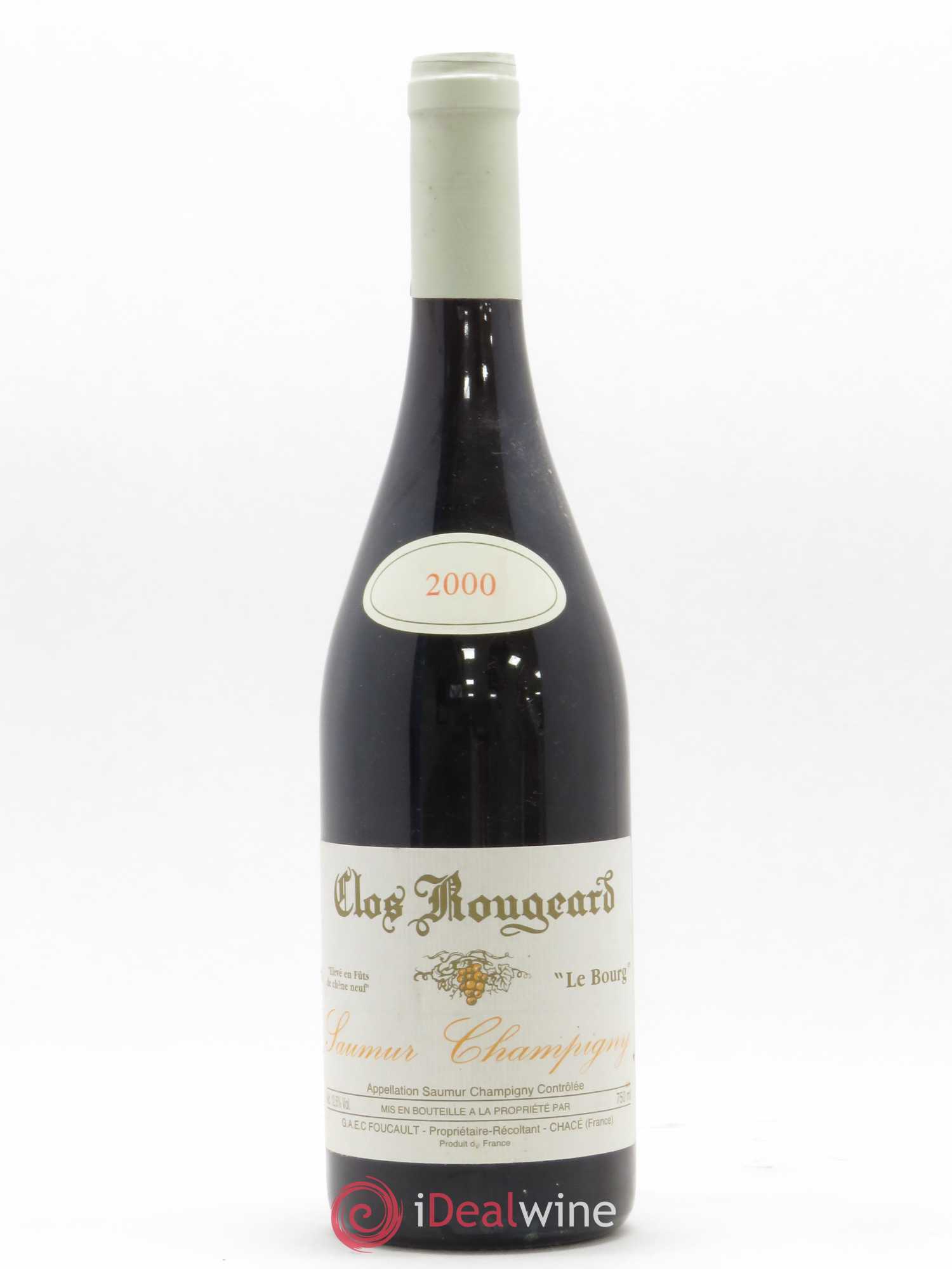 Saumur-Champigny Le Bourg Clos Rougeard 2000 - Lot de 1 bouteille - 0