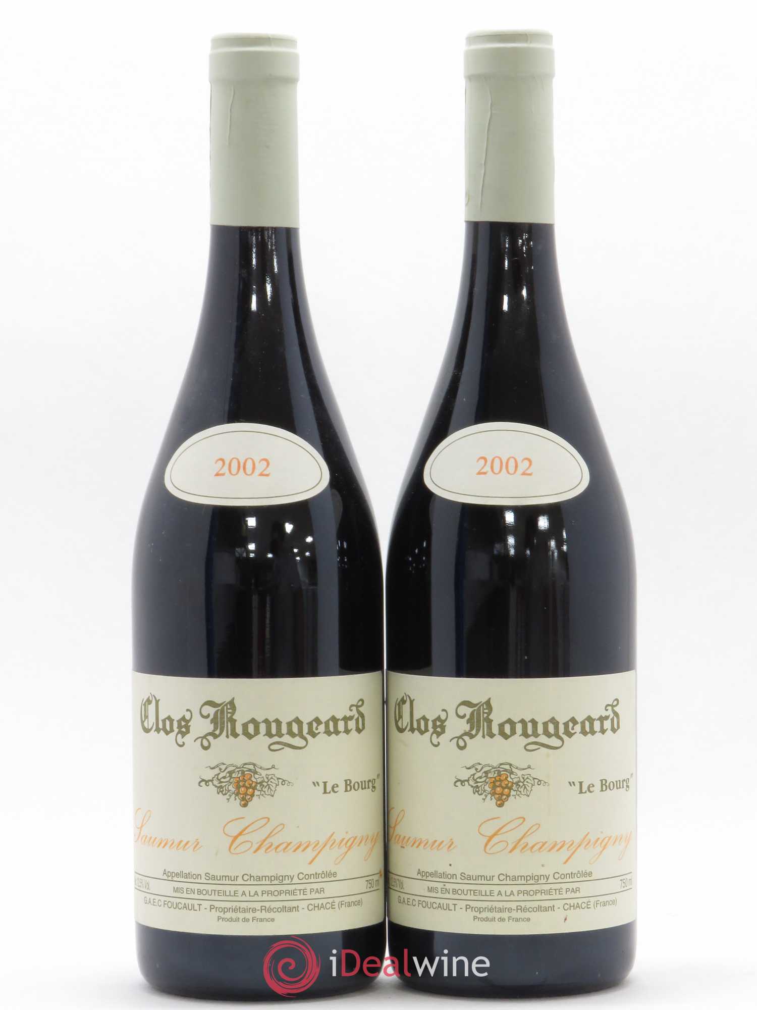 Saumur-Champigny Le Bourg Clos Rougeard 2002 - Lot de 2 bouteilles - 0