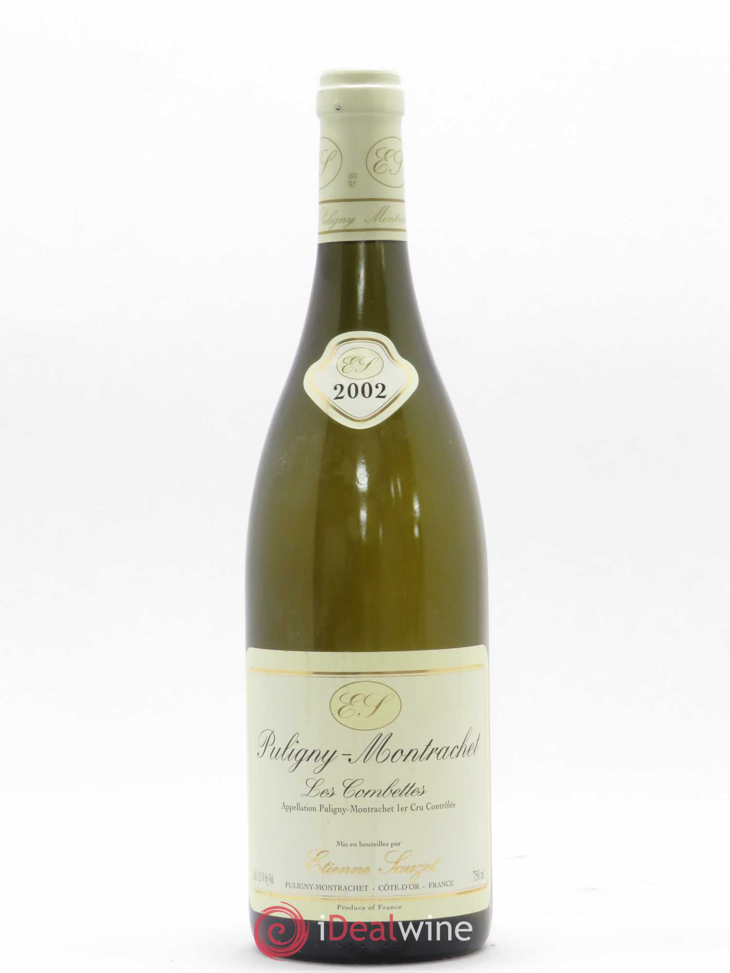 Puligny-Montrachet 1er Cru Les Combettes Etienne Sauzet 2002 - Lot de 1 bouteille - 0
