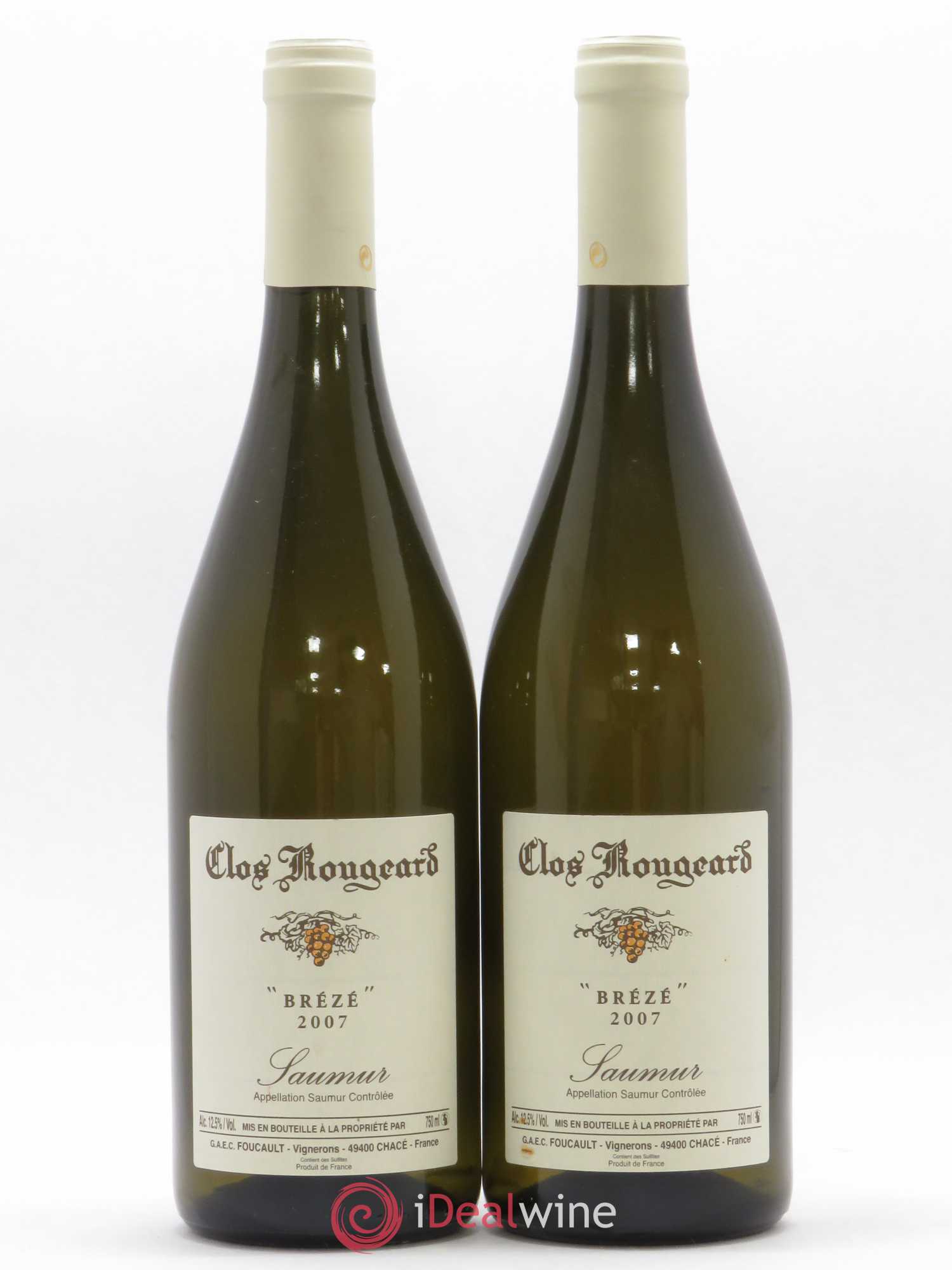 Saumur Brézé Clos Rougeard 2007 - Posten von 2 Flaschen - 0