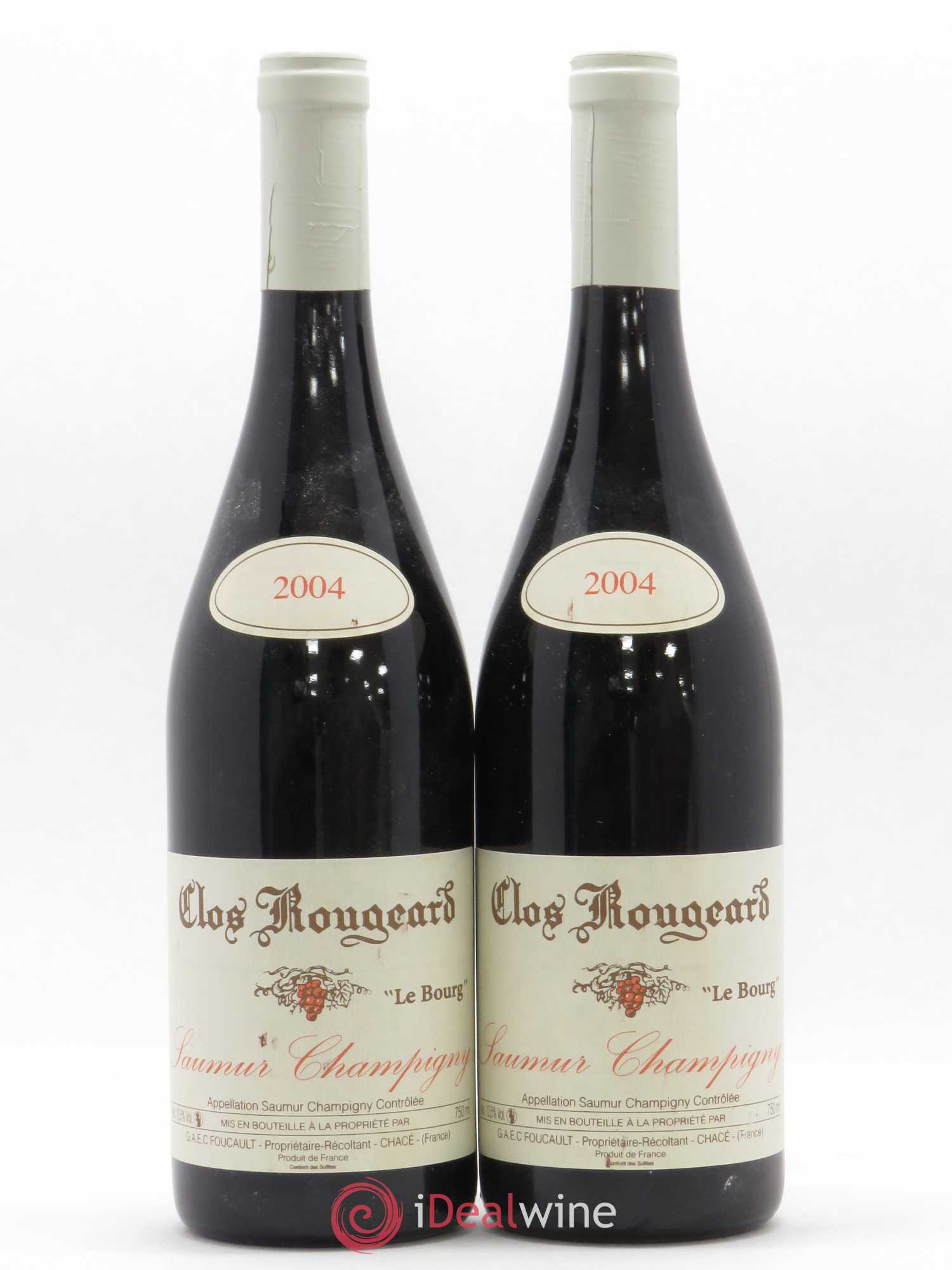 Saumur-Champigny Le Bourg Clos Rougeard 2004 - Lot de 2 bouteilles - 0