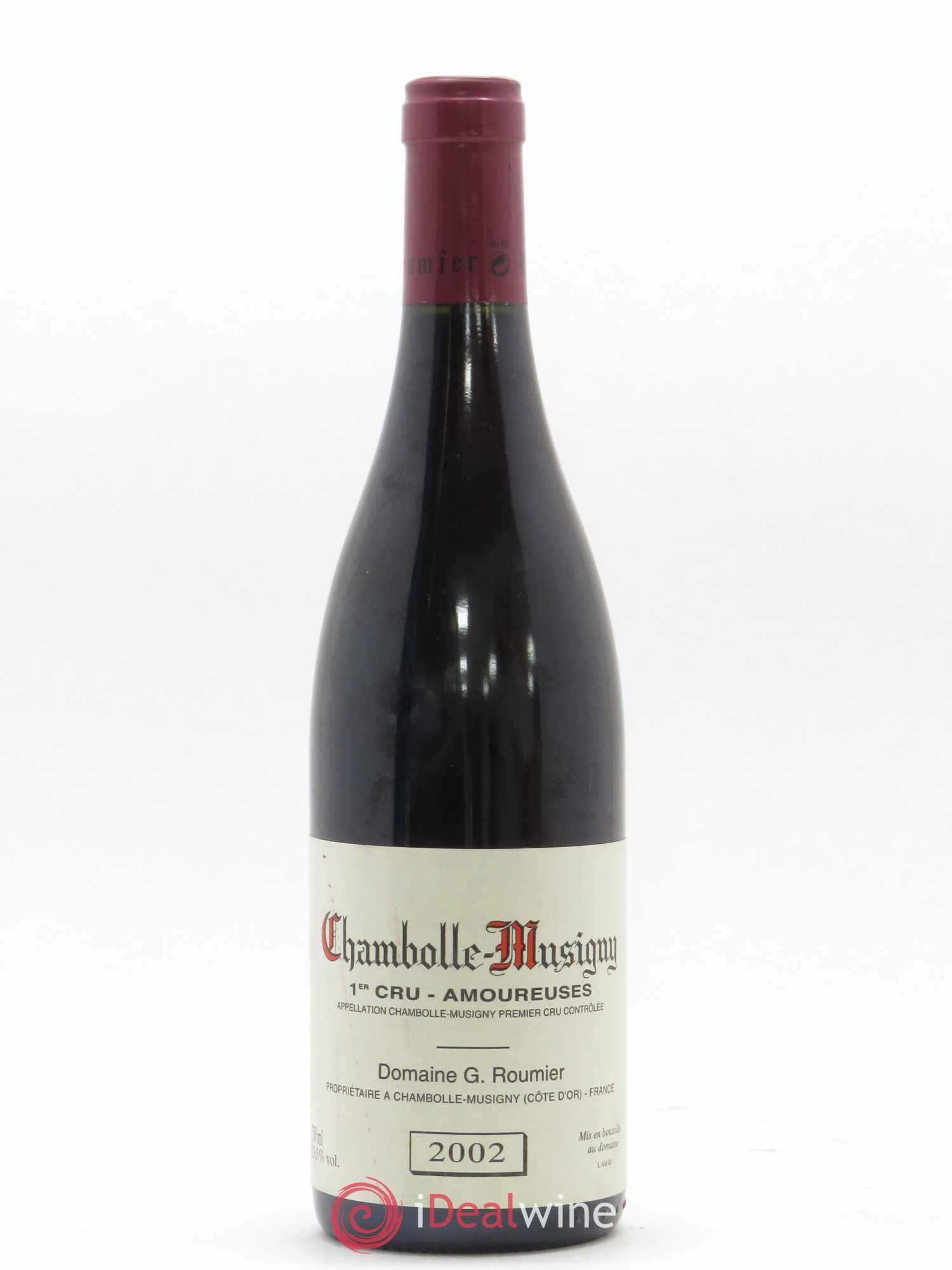 Chambolle-Musigny 1er Cru Les Amoureuses Georges Roumier (Domaine) 2002 - Lot de 1 bouteille - 0