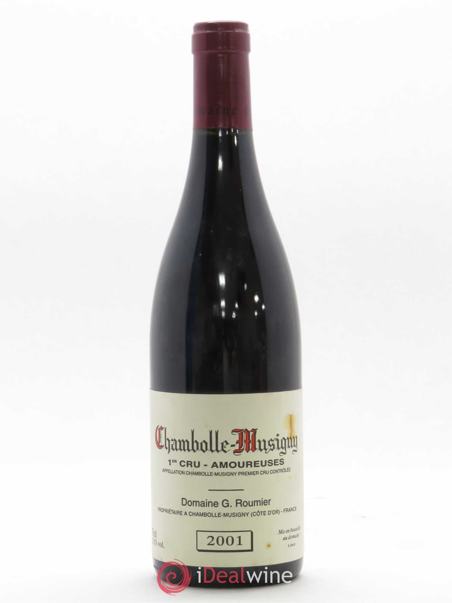 Chambolle-Musigny 1er Cru Les Amoureuses Georges Roumier (Domaine) 2001 - Lot de 1 bouteille - 0