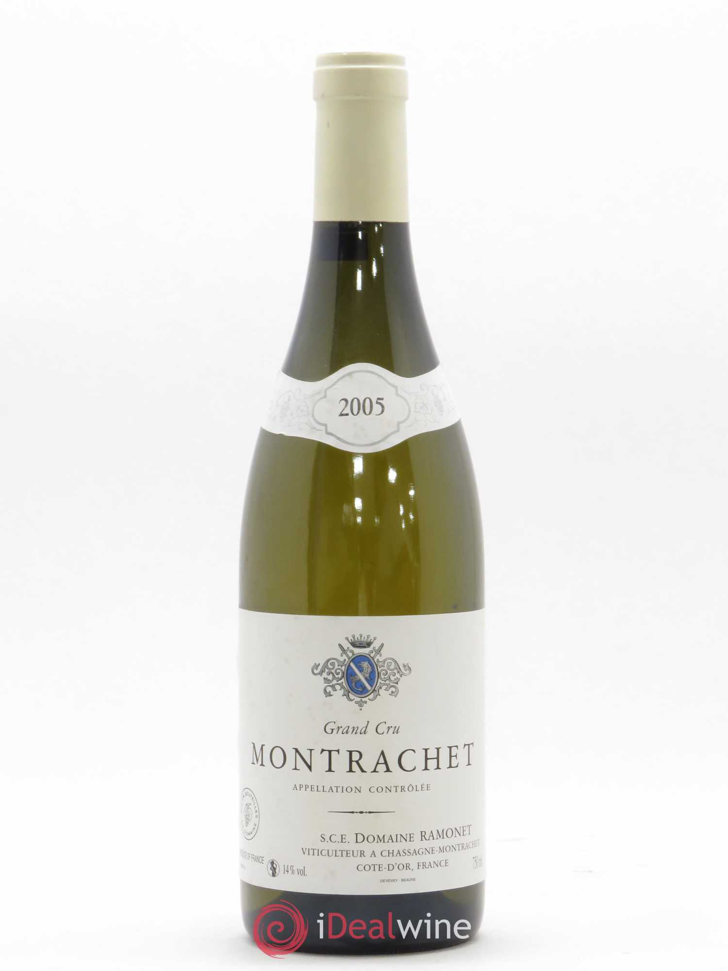 Montrachet Grand Cru Ramonet (Domaine) 2005 - Lot de 1 bouteille - 0