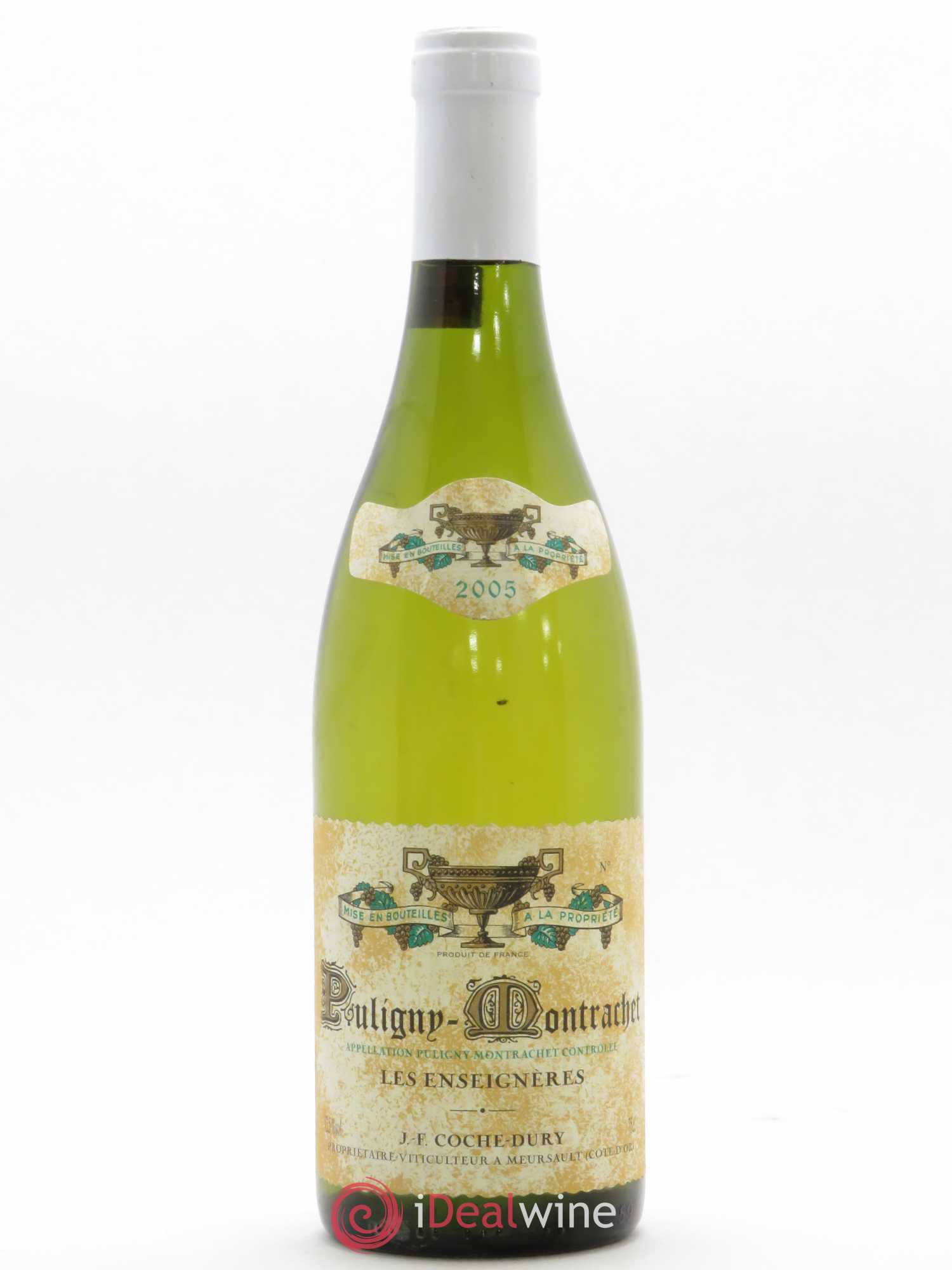 Puligny-Montrachet Les Enseignères Coche Dury (Domaine) 2005 - Lot de 1 bouteille - 0