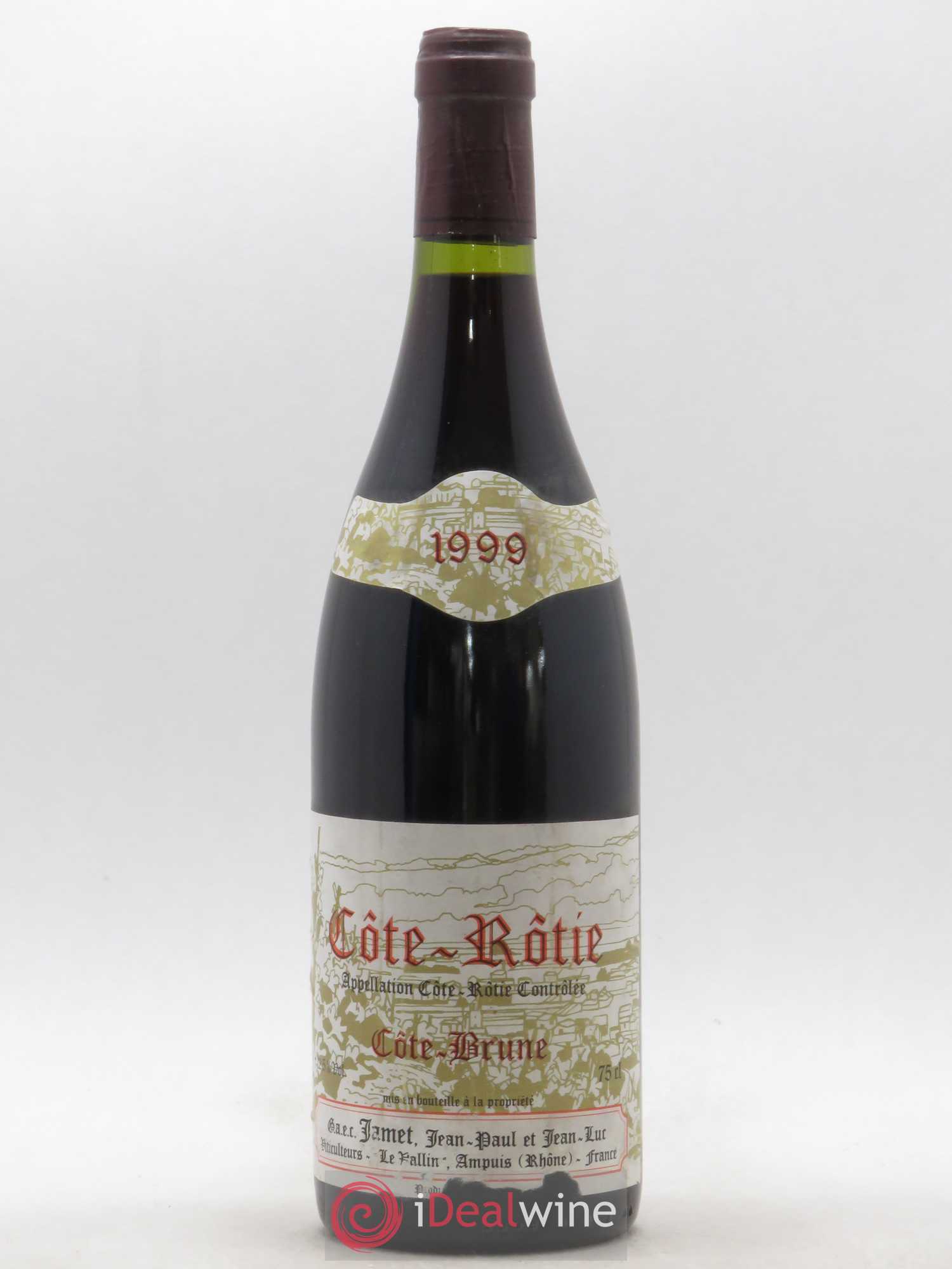 Côte-Rôtie Côte Brune Jamet (Domaine) 1999 - Lot de 1 bouteille - 0