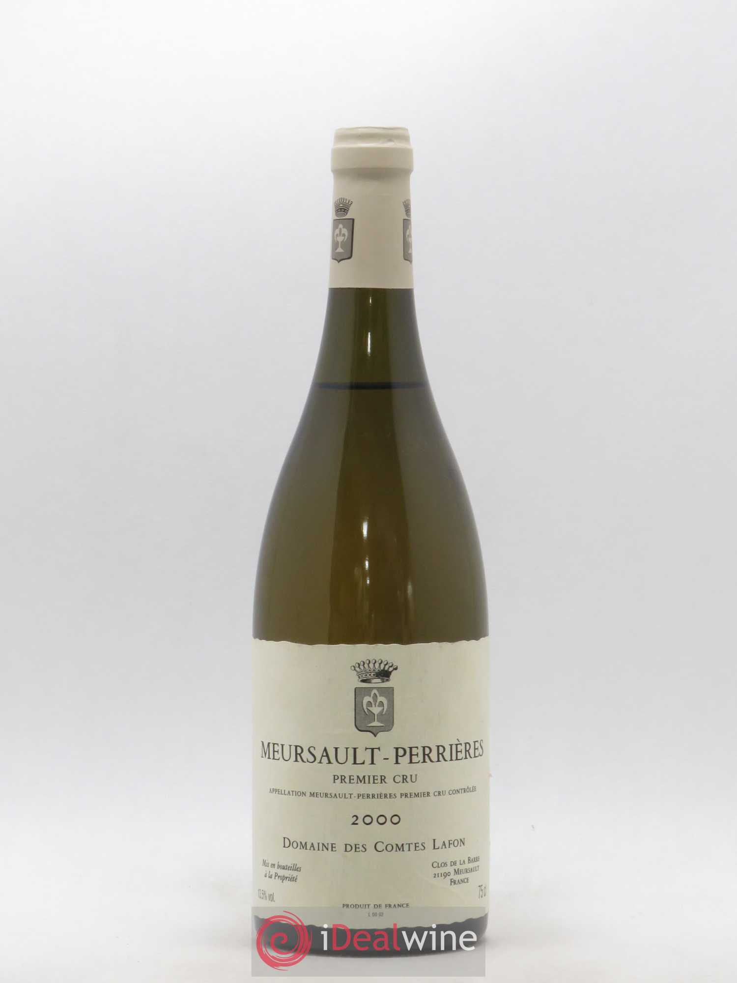 Meursault 1er Cru Perrières Comtes Lafon (Domaine des) 2000 - Lot de 1 bouteille - 0