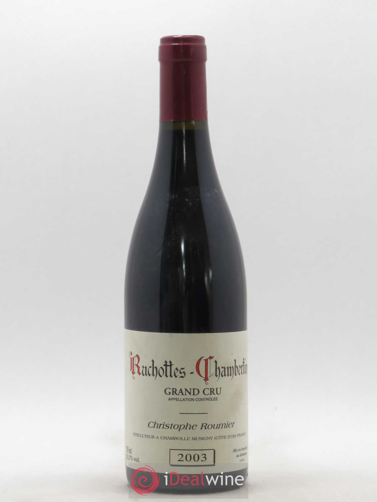 Ruchottes-Chambertin Grand Cru Christophe Roumier 2003 - Lot of 1 bottle - 0