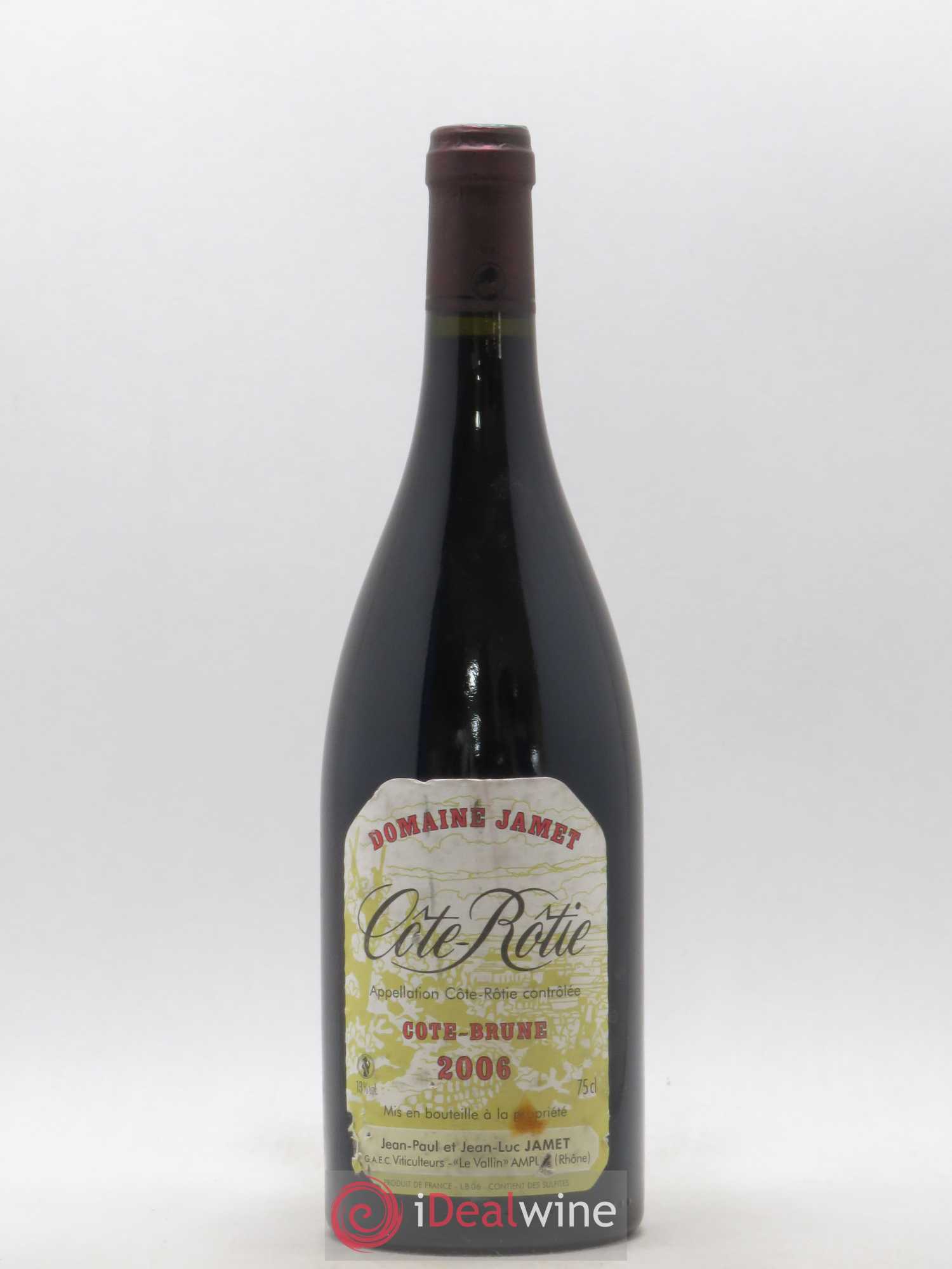 Côte-Rôtie Côte Brune Jamet (Domaine) 2006 - Lot de 1 bouteille - 0