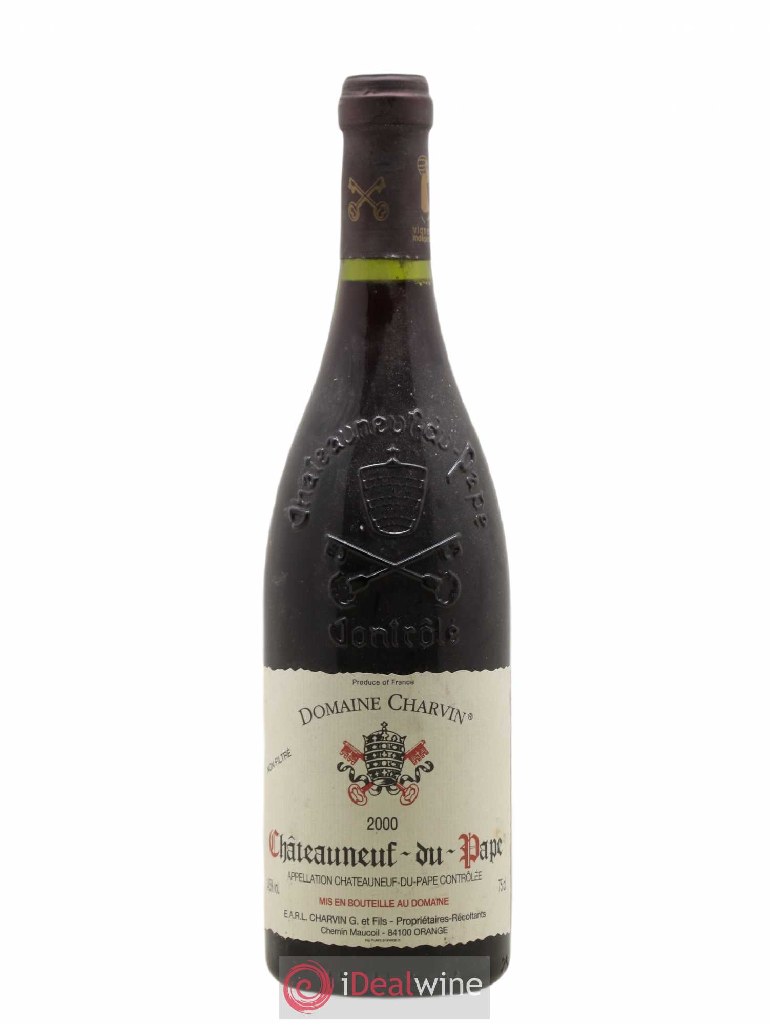 Châteauneuf-du-Pape Charvin (Domaine) 2000 - Lot de 1 bouteille - 0