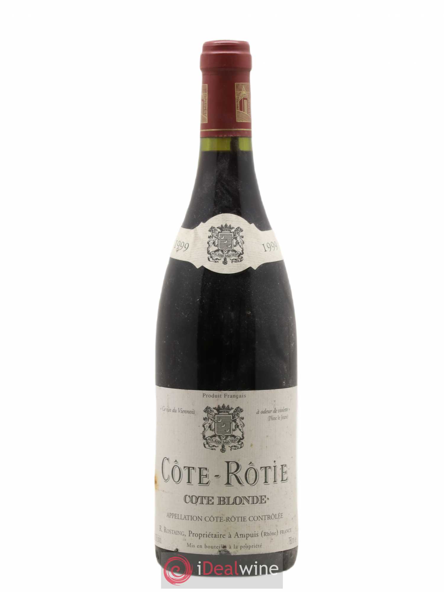 Côte-Rôtie Côte Blonde René Rostaing 1999 - Lot de 1 bouteille - 0