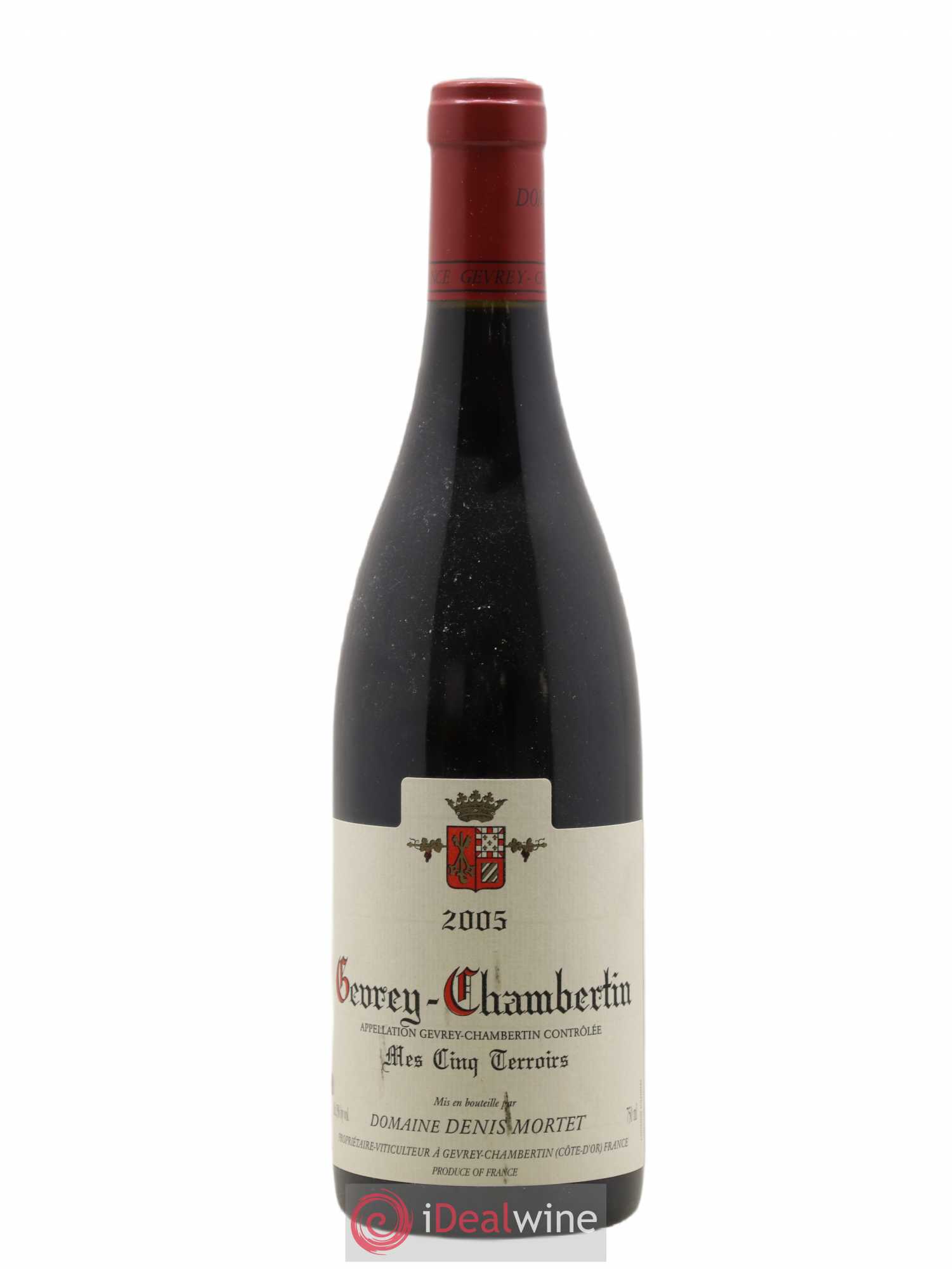 Gevrey-Chambertin Mes Cinq Terroirs Denis Mortet (Domaine) 2005 - Lot de 1 bouteille - 0