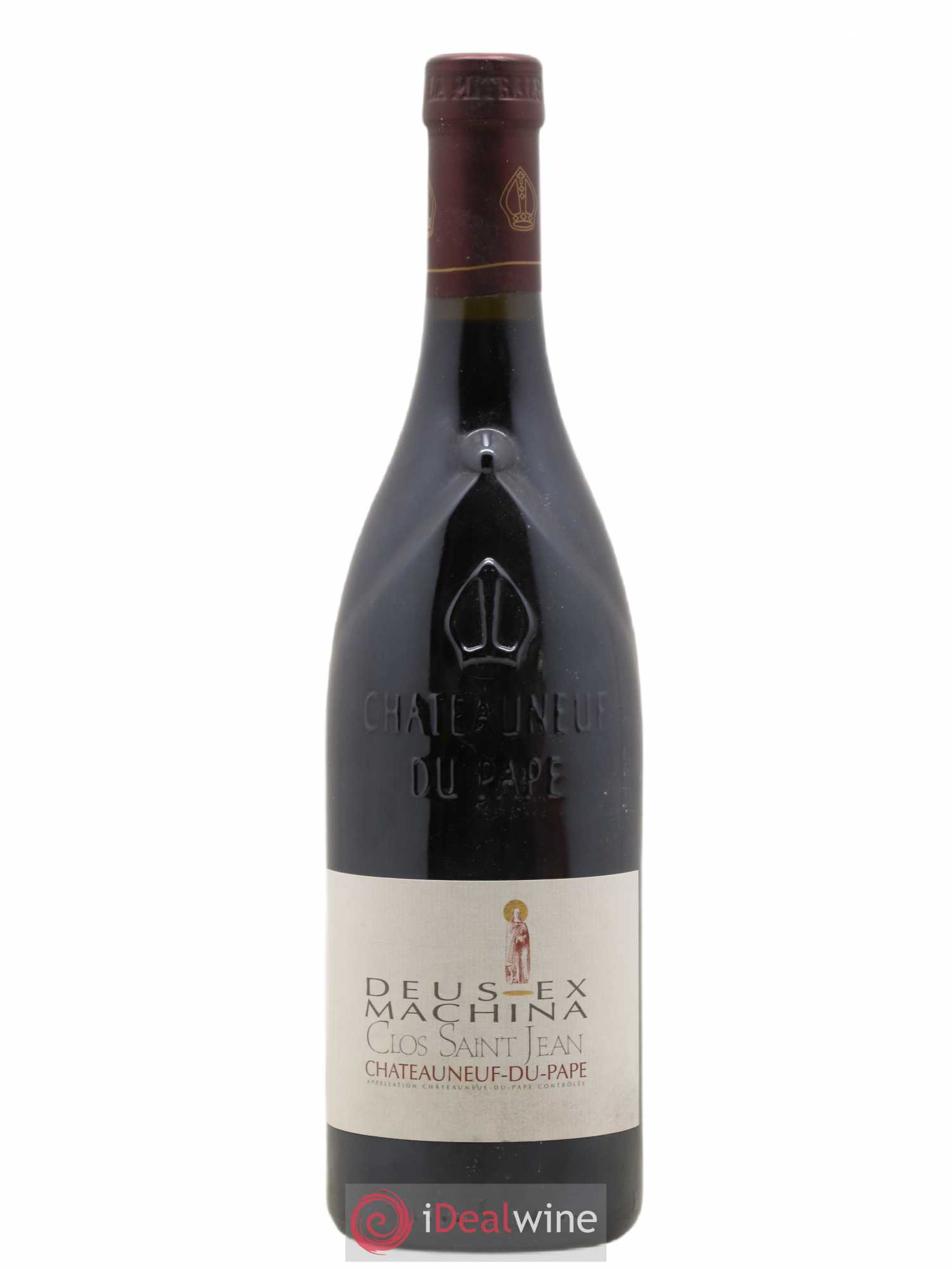 Châteauneuf-du-Pape Clos Saint-Jean Deus Ex Machina Pascal et Vincent Maurel 2005 - Lot de 1 bouteille - 0