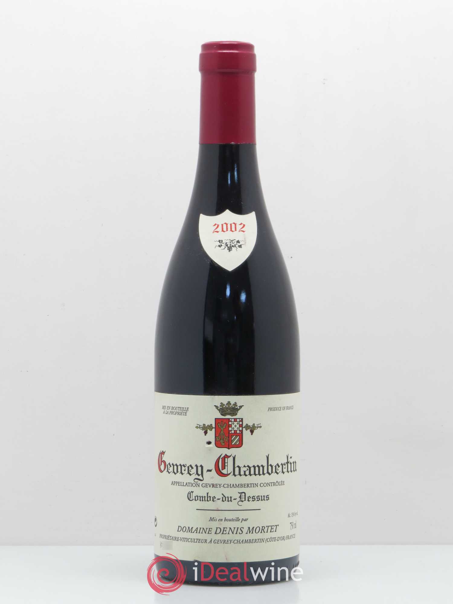 Gevrey-Chambertin 1er Cru Denis Mortet (Domaine) Combe du dessus 2002 - Lot de 1 bouteille - 0