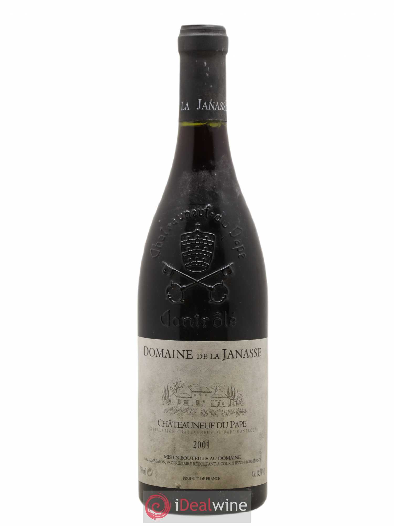 Châteauneuf-du-Pape Cuvée Vieilles Vignes La Janasse (Domaine de) 2001 - Lot de 1 bouteille - 0