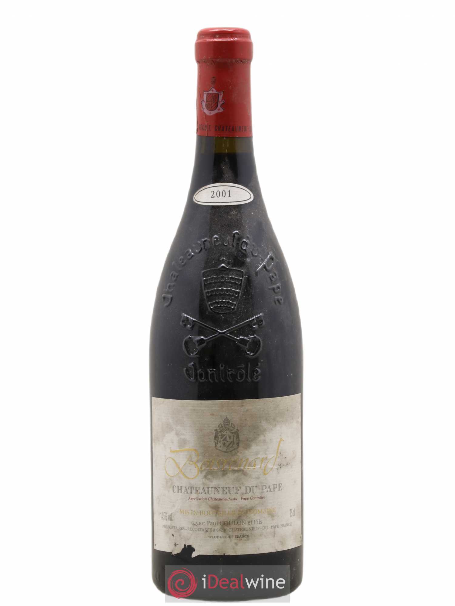Châteauneuf-du-Pape Cuvée Boisrenard Beaurenard (Domaine de) 2001 - Lot de 1 bouteille - 0