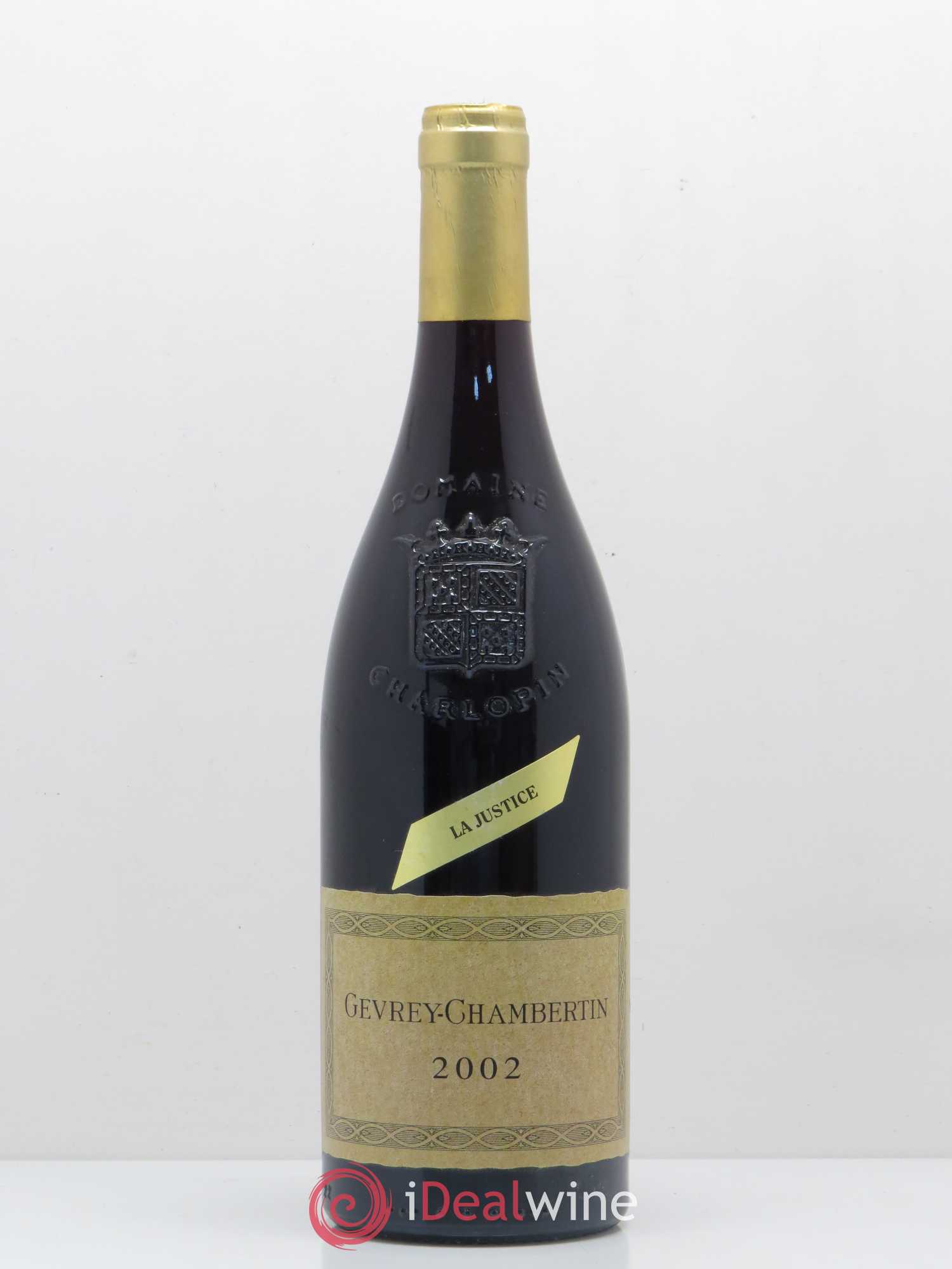 Gevrey-Chambertin La Justice Charlopin 2002 - Posten von 1 Flasche - 0