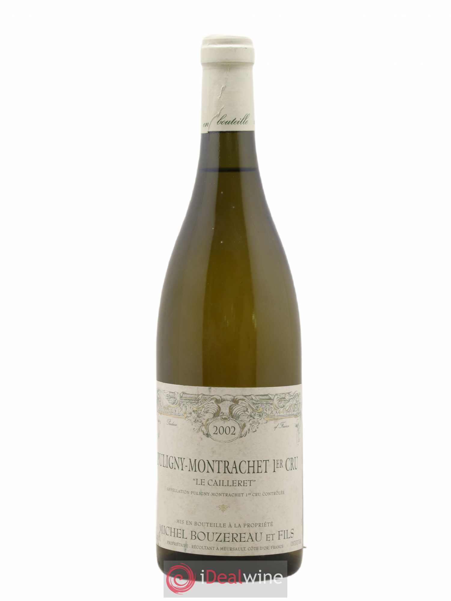 Puligny-Montrachet 1er Cru Le Cailleret Michel Bouzereau et Fils (Domaine) 2002 - Lot de 1 bouteille - 0