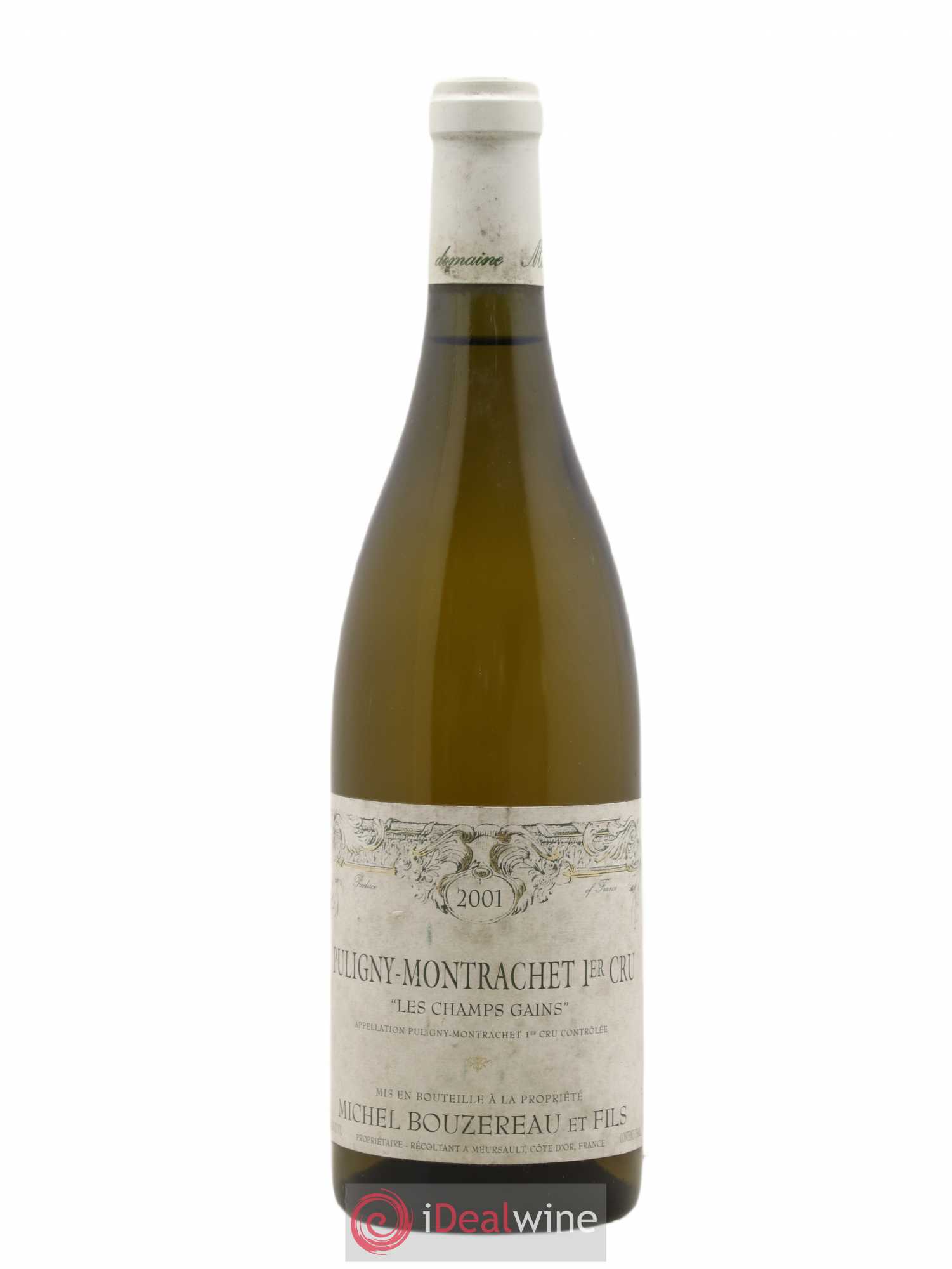 Puligny-Montrachet 1er Cru Les Champs Gains Michel Bouzereau et Fils (Domaine) 2001 - Lot de 1 bouteille - 0