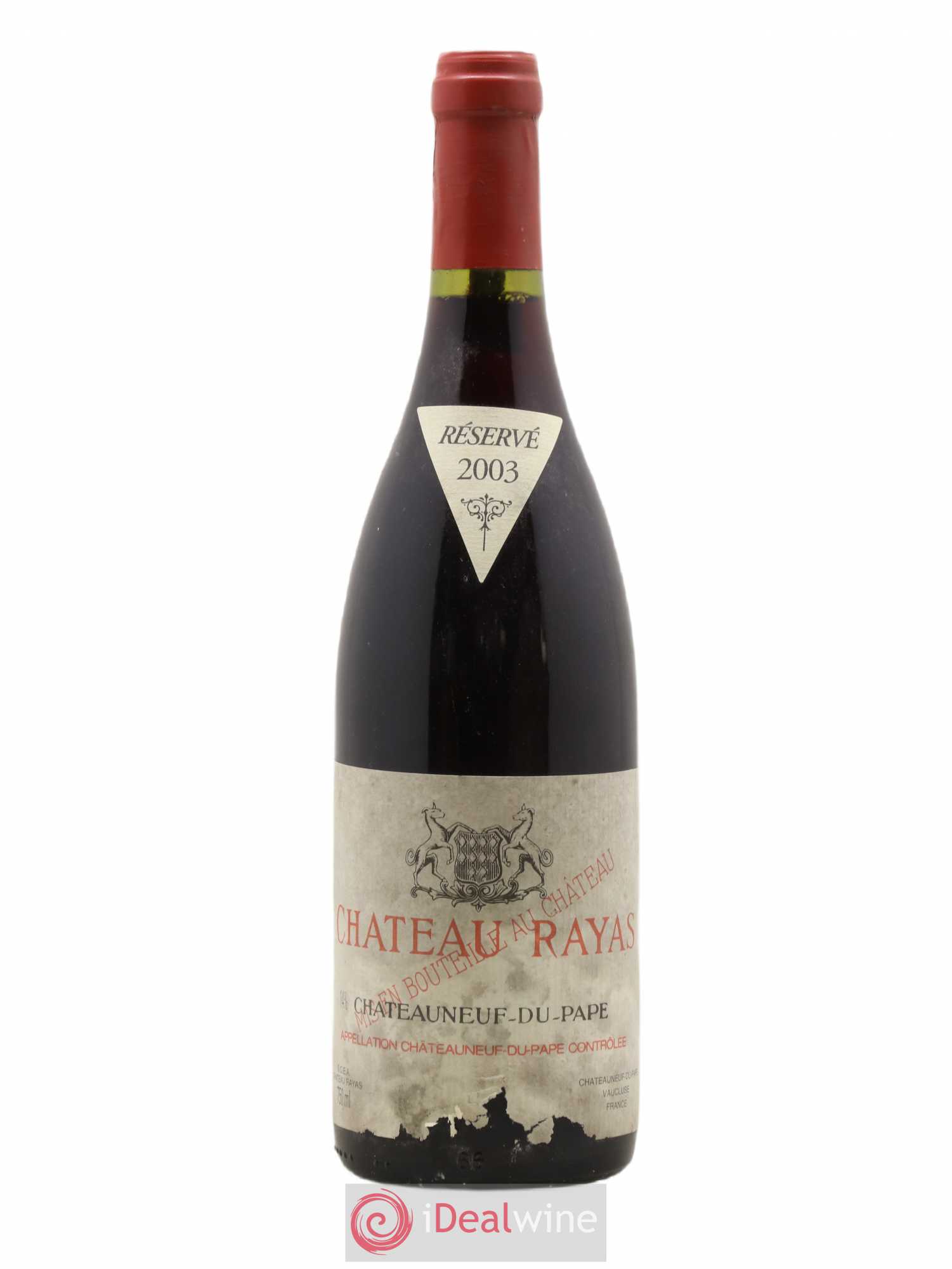Châteauneuf-du-Pape Château Rayas Emmanuel Reynaud 2003 - Lot de 1 bouteille - 0
