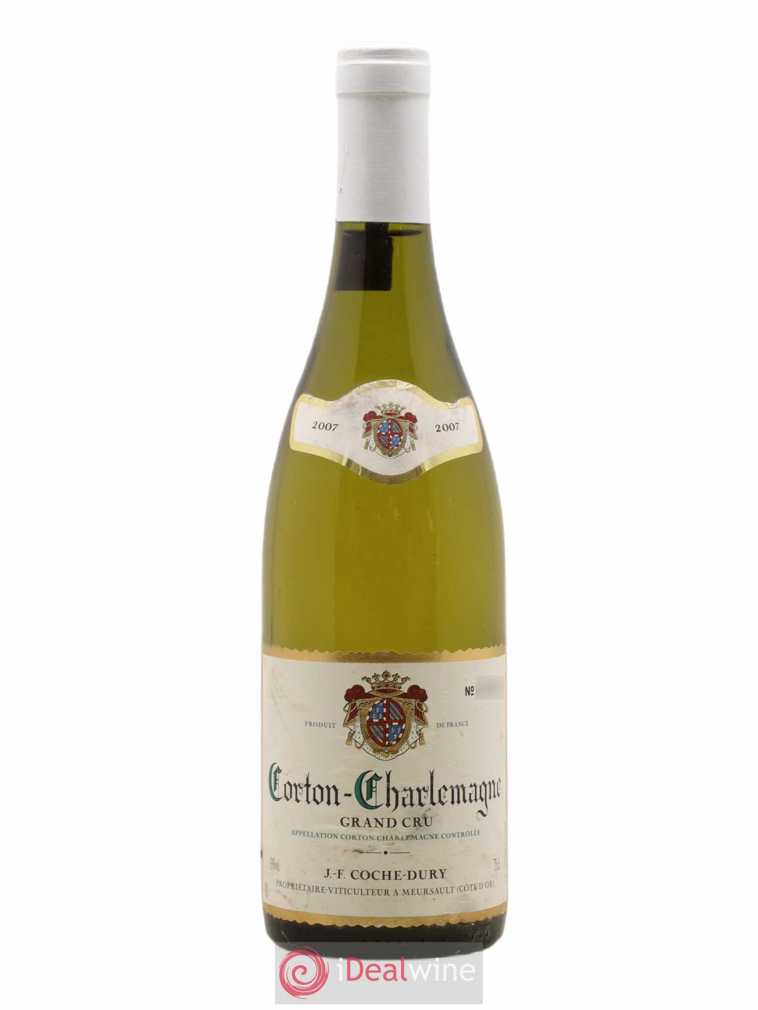 Corton-Charlemagne Grand Cru Coche Dury (Domaine) 2007 - Lot de 1 bouteille - 0