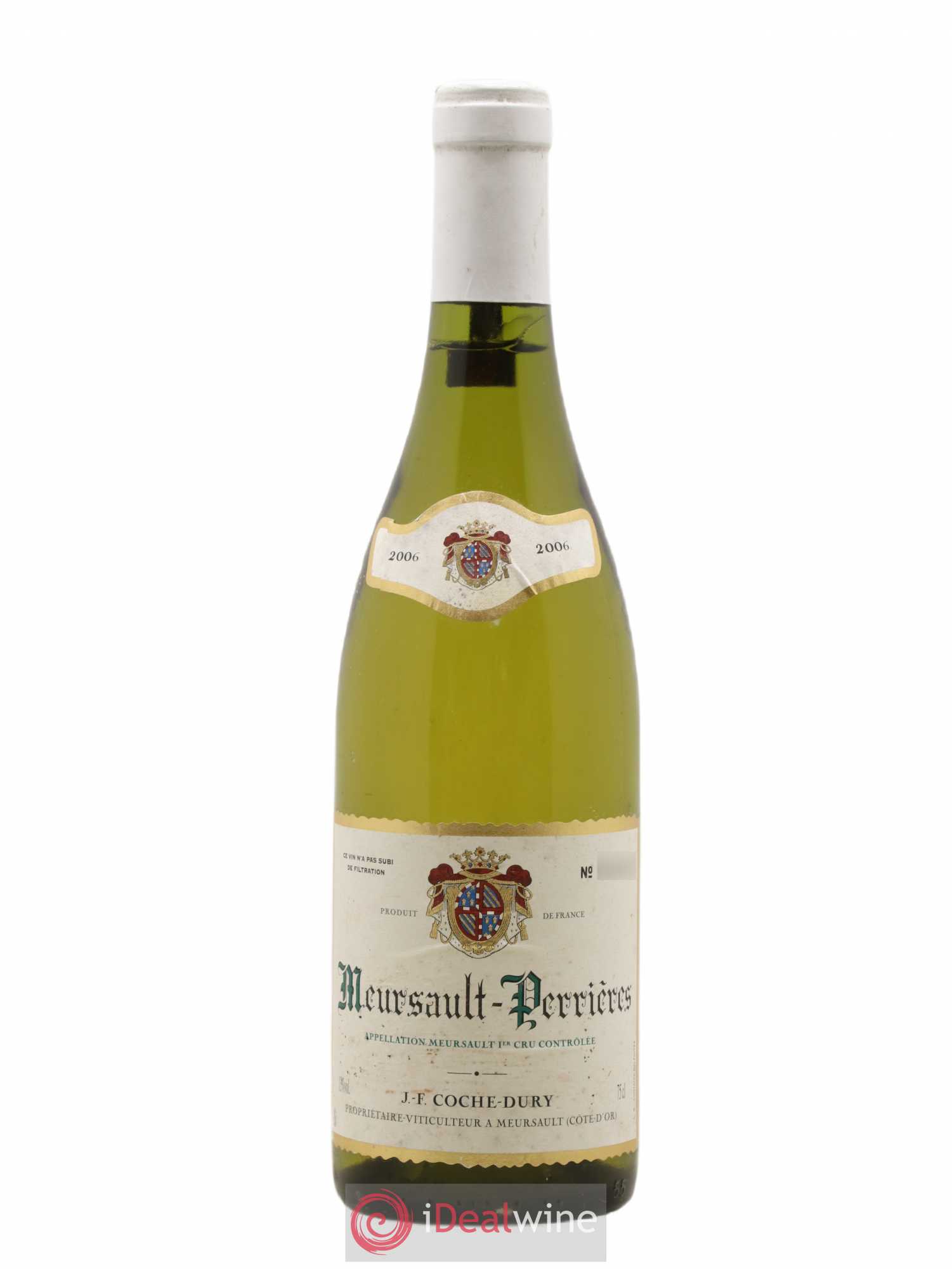 Meursault 1er Cru Perrières Coche Dury (Domaine) 2006 - Lot de 1 bouteille - 0