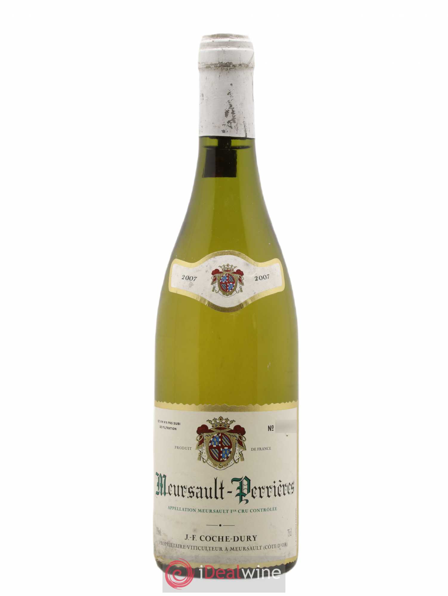 Meursault 1er Cru Perrières Coche Dury (Domaine) 2007 - Lot de 1 bouteille - 0