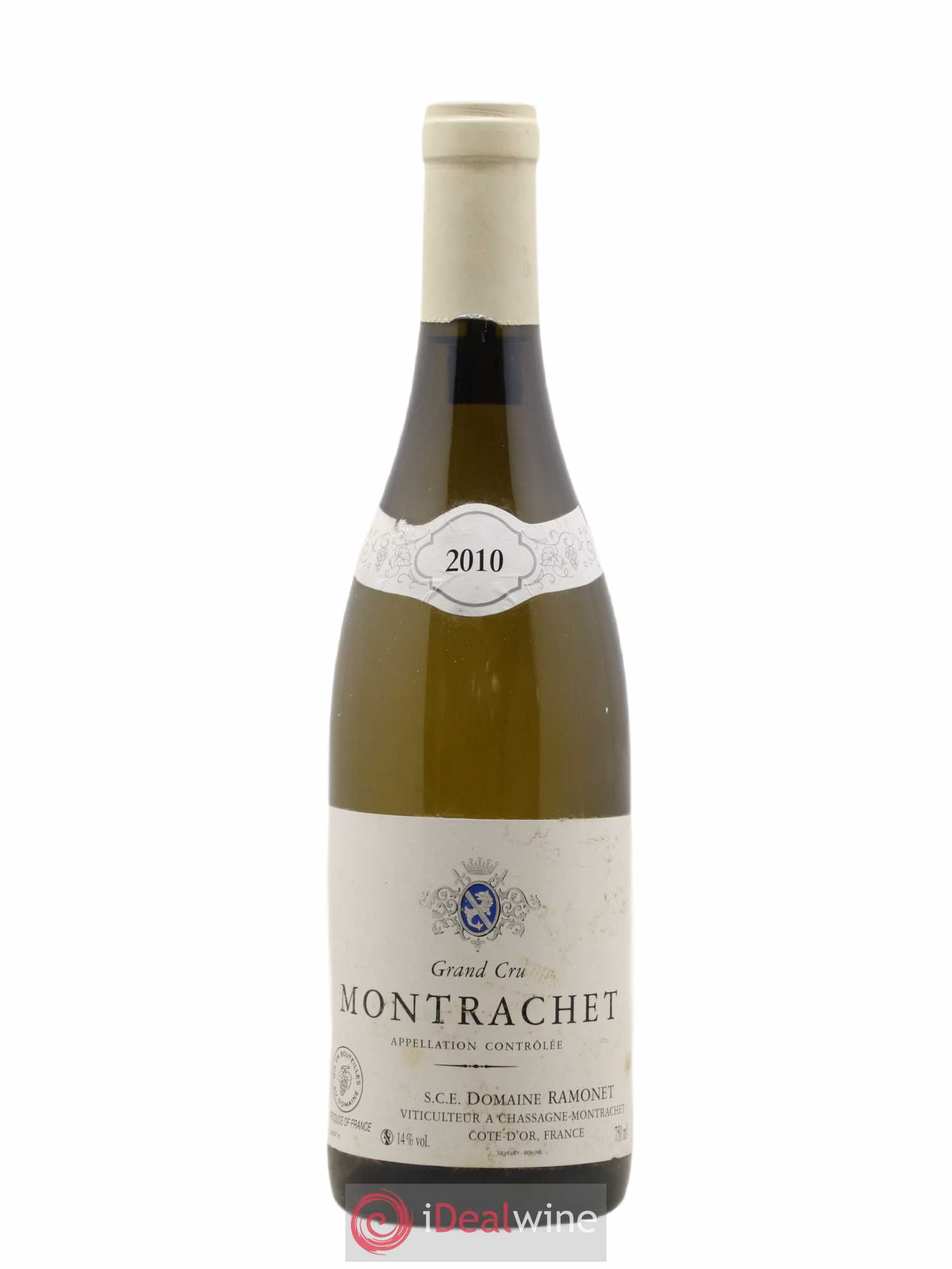 Montrachet Grand Cru Ramonet (Domaine) 2010 - Lot de 1 bouteille - 0