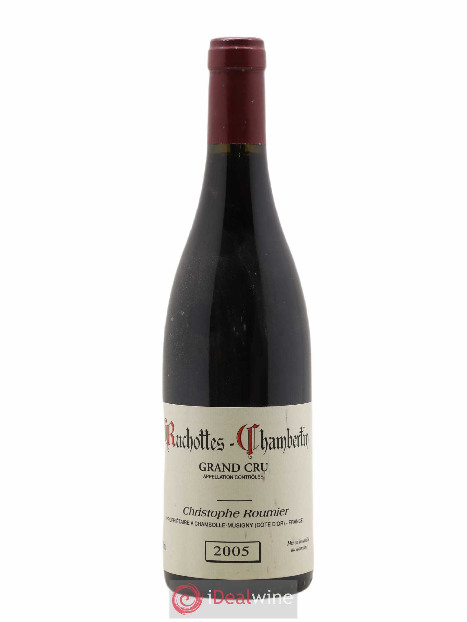 Ruchottes-Chambertin Grand Cru Christophe Roumier 2005 - Lot de 1 bouteille - 0
