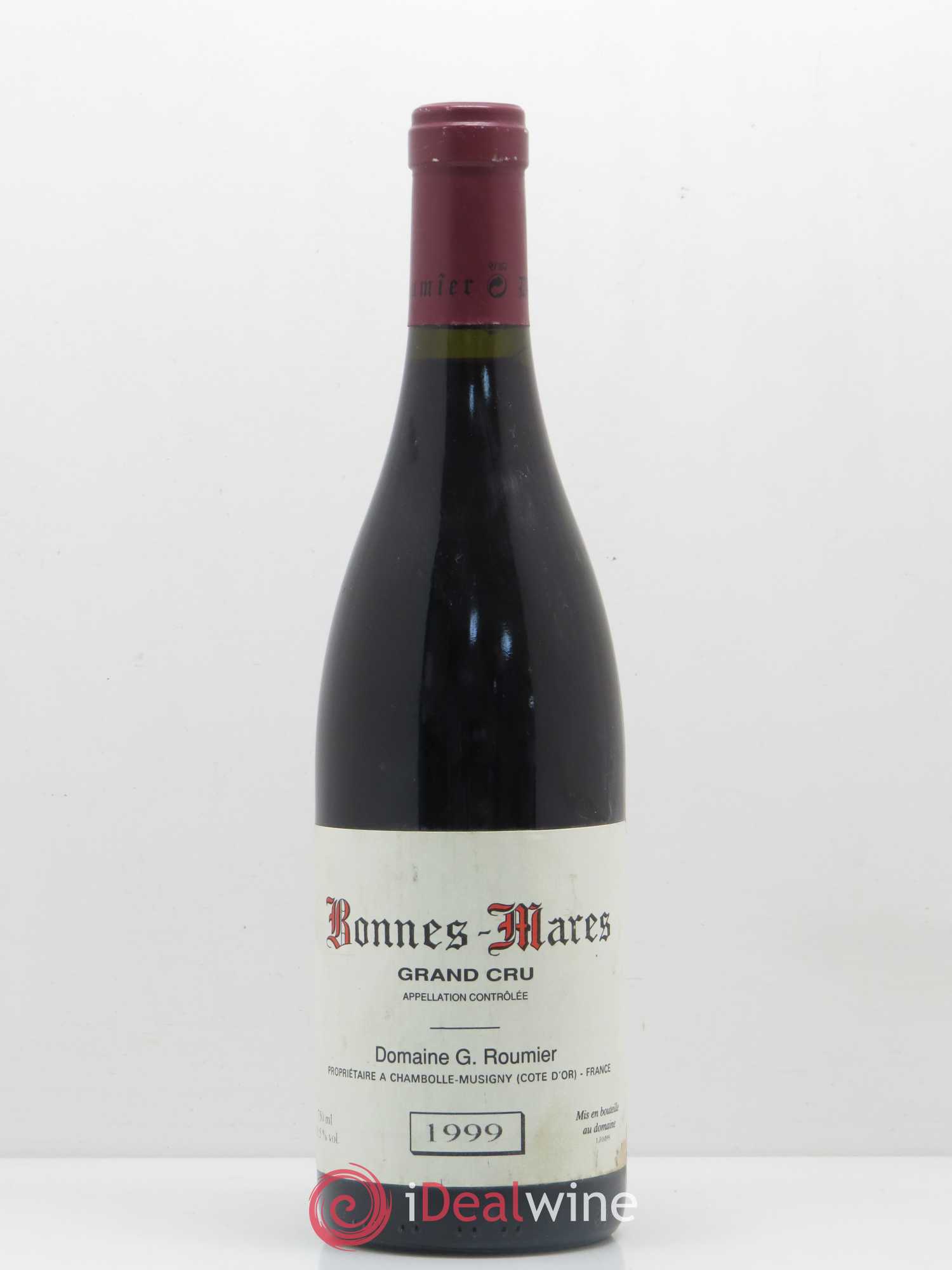 Bonnes-Mares Grand Cru Georges Roumier (Domaine) 1999 - Lot de 1 bouteille - 0