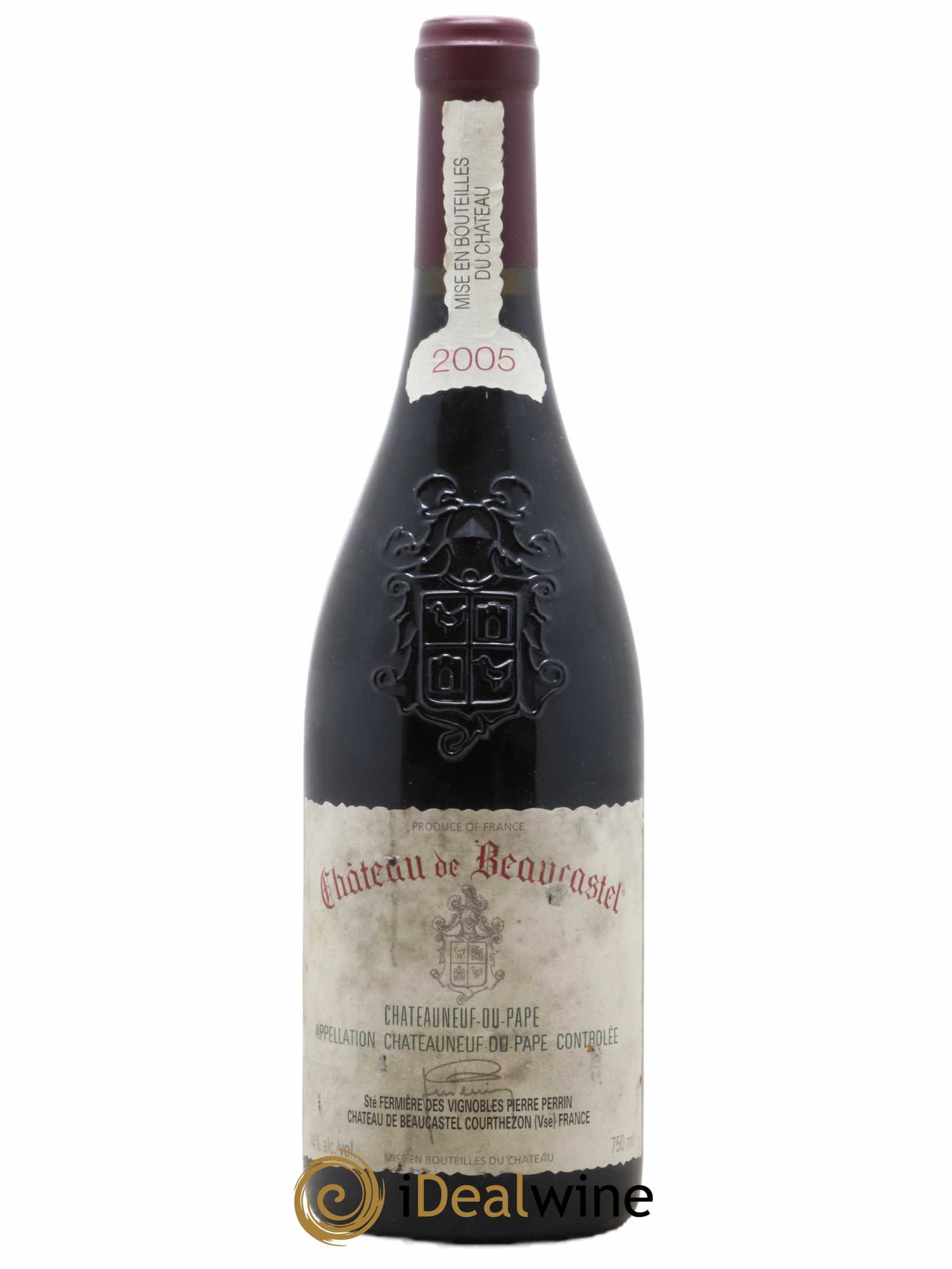Châteauneuf-du-Pape Château de Beaucastel Famille Perrin 2005 - Lot de 1 bouteille - 0