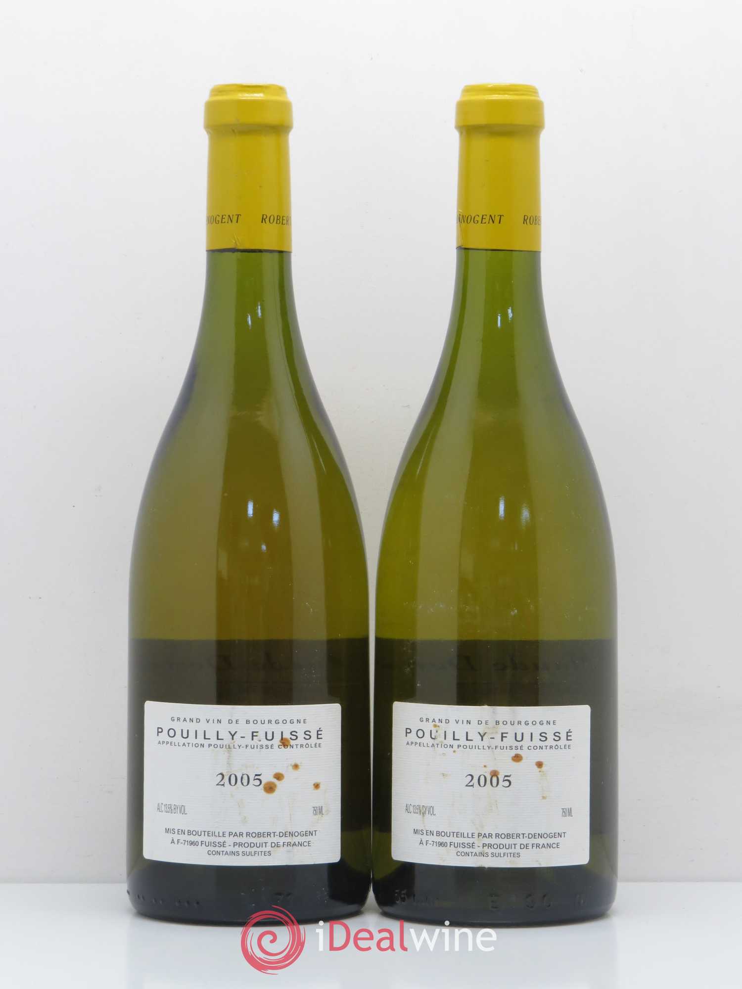 Pouilly-Fuissé Cuvée Claude Denogent Vieilles Vignes Denogent 2005 - Posten von 2 Flaschen - 1