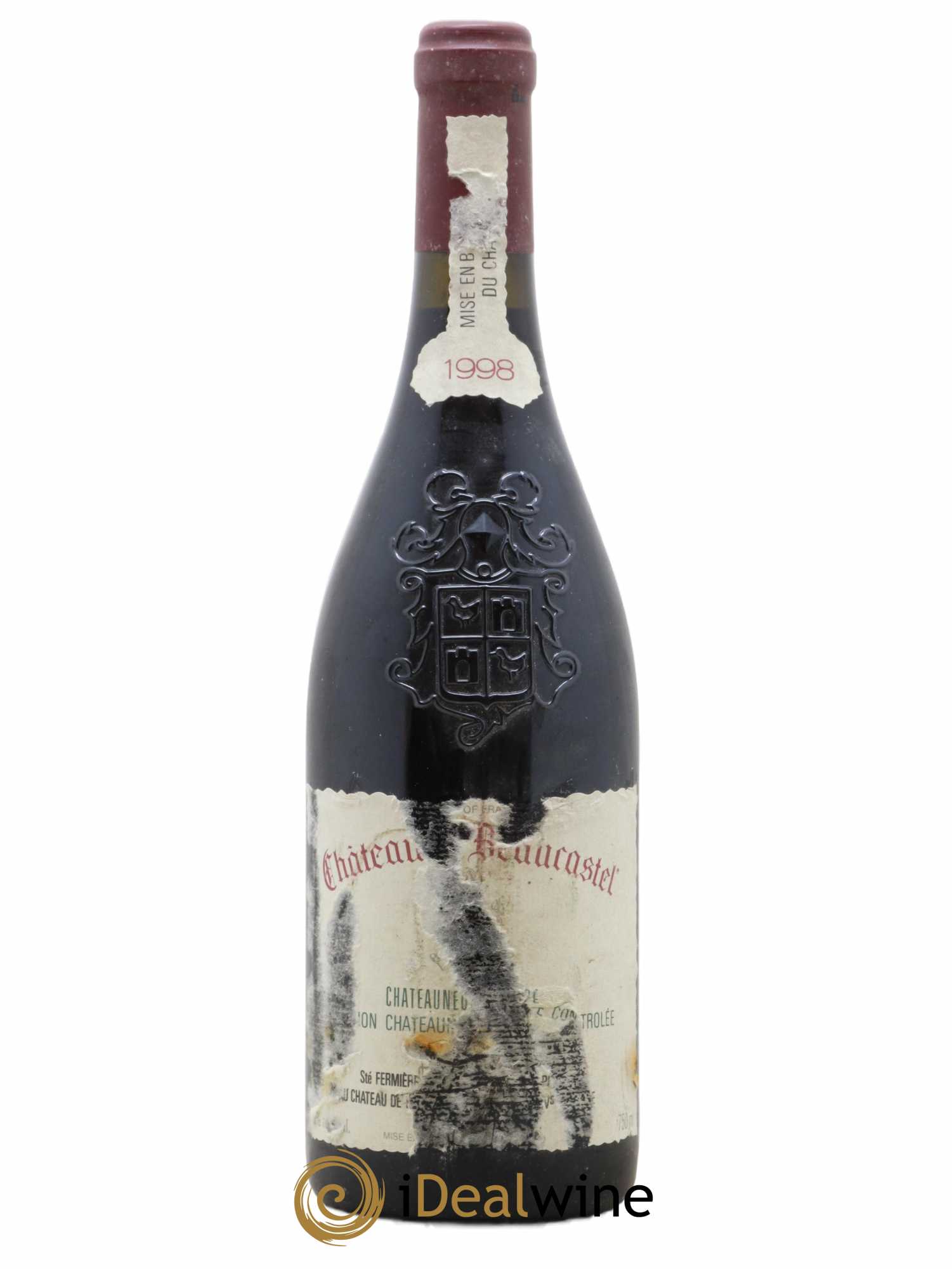 Châteauneuf-du-Pape Château de Beaucastel Famille Perrin 1998 - Lot de 1 bouteille - 0