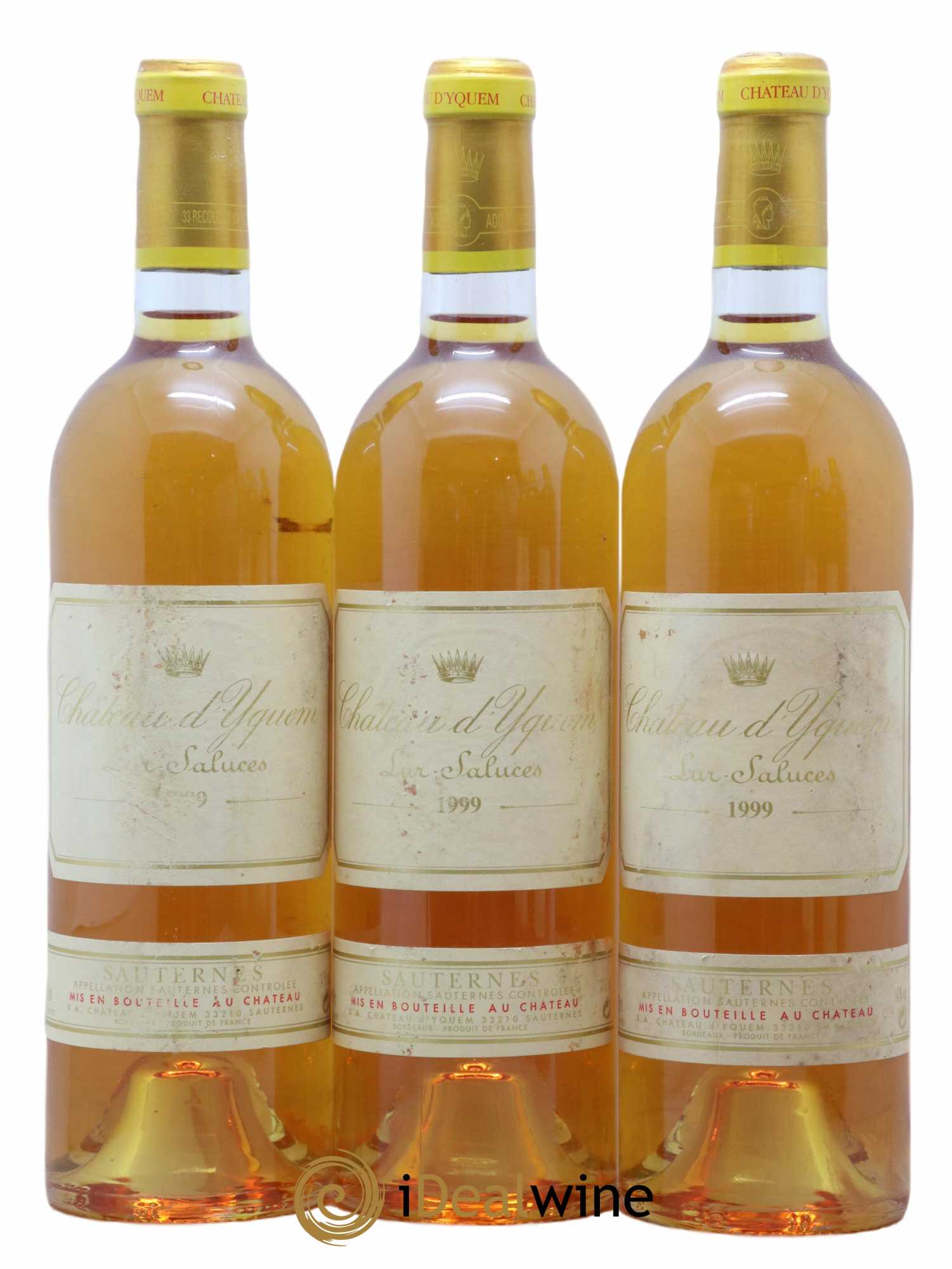 Château d' Yquem 1er Cru Classé Supérieur 1999 - Lot de 6 bouteilles - 1