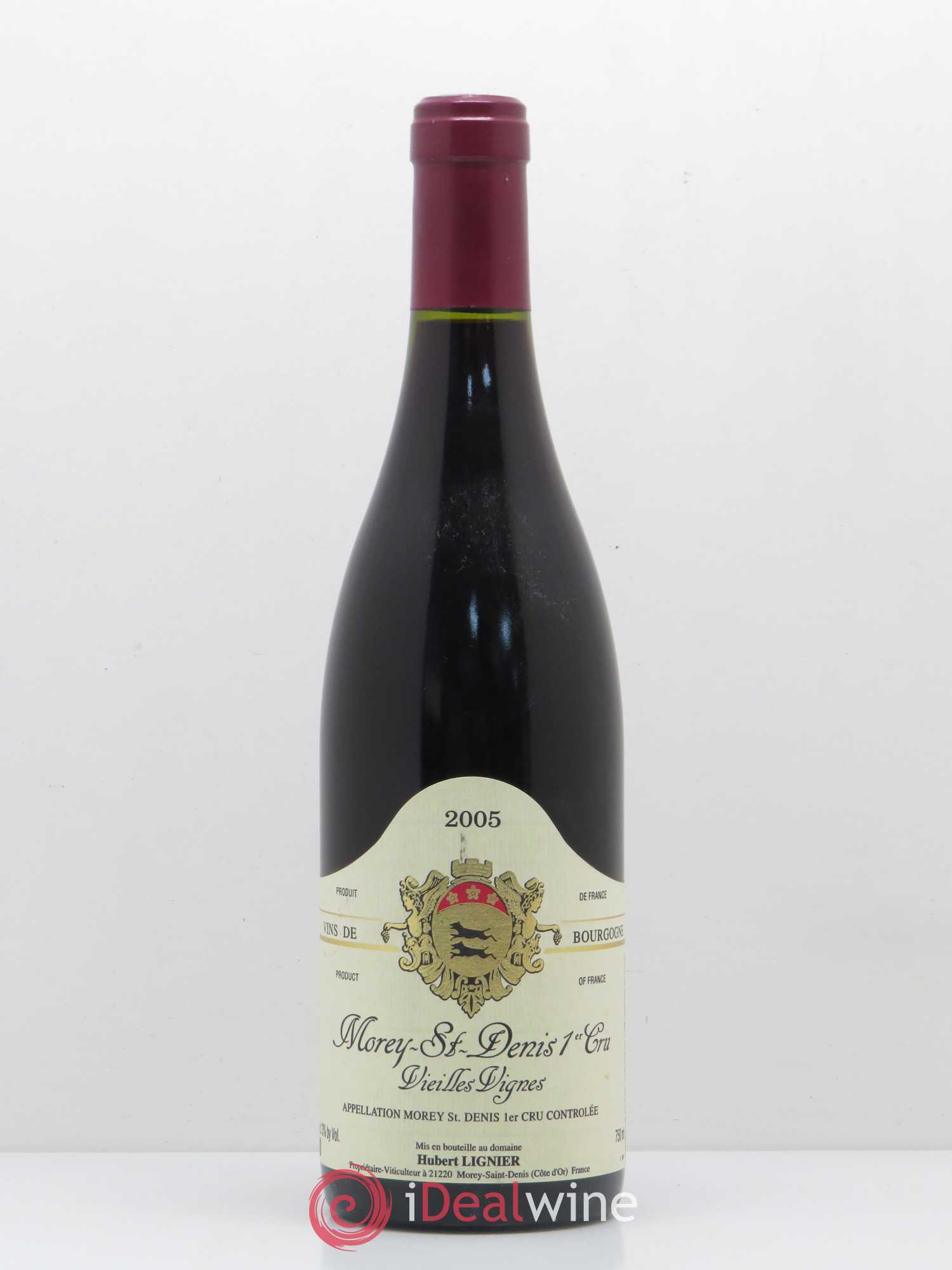 Morey-Saint-Denis Vieilles Vignes Hubert Lignier (Domaine) 1er cru 2005 - Lot de 1 bouteille - 0