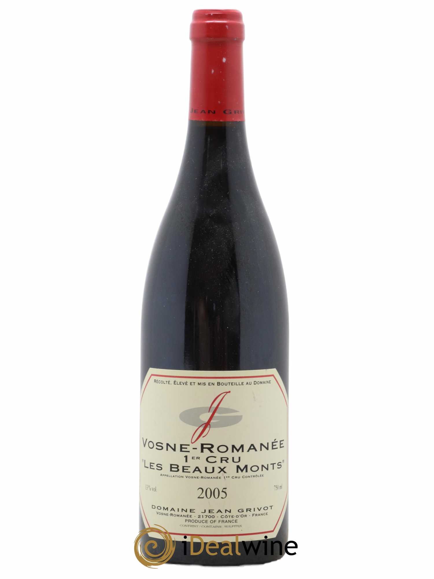 Vosne-Romanée 1er Cru Les Beaux-Monts Jean Grivot 2005 - Lot de 1 bouteille - 0