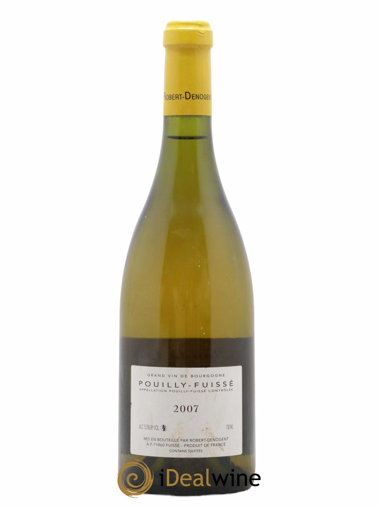 Pouilly-Fuissé Les Cras Vieilles Vignes Robert Denogent (Domaine) Cuvée Claude Denogent 2007 - Posten von 1 Flasche - 1