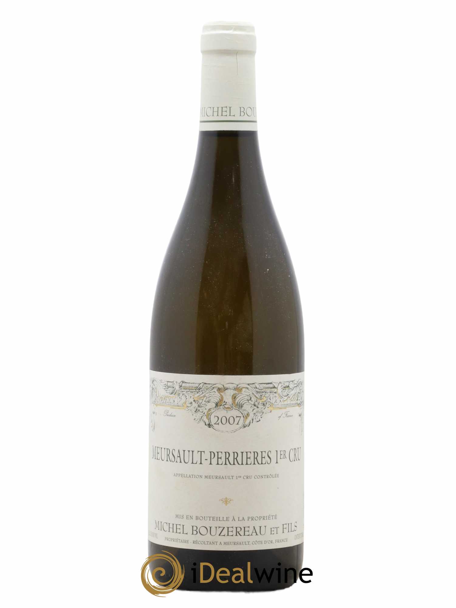 Meursault 1er Cru Perrières Michel Bouzereau et Fils (Domaine) 2007 - Lot de 1 bouteille - 0