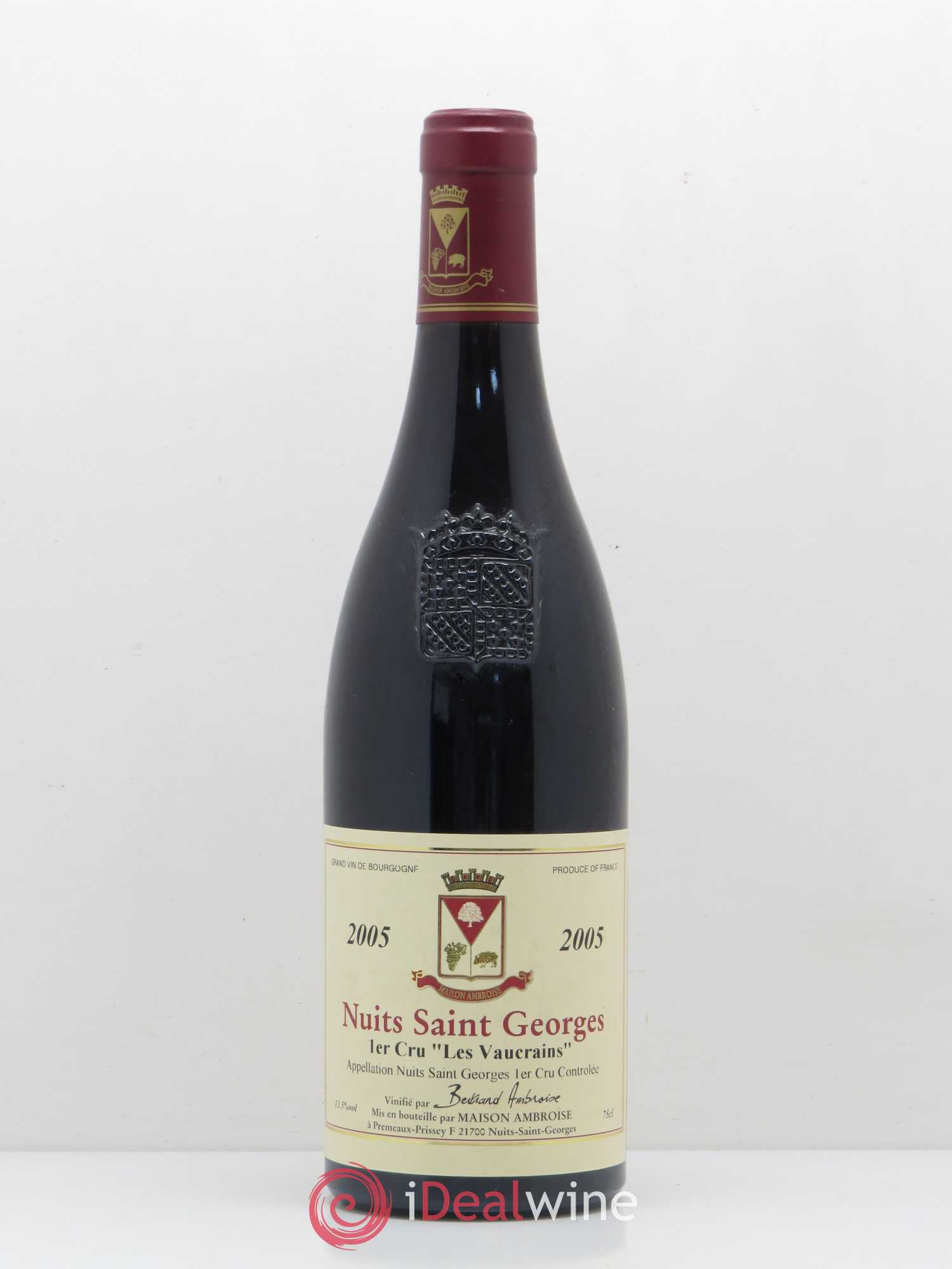 Nuits-Saint-Georges 1er Cru Les Vaucrains Ambroise 2005 - Posten von 1 Flasche - 0