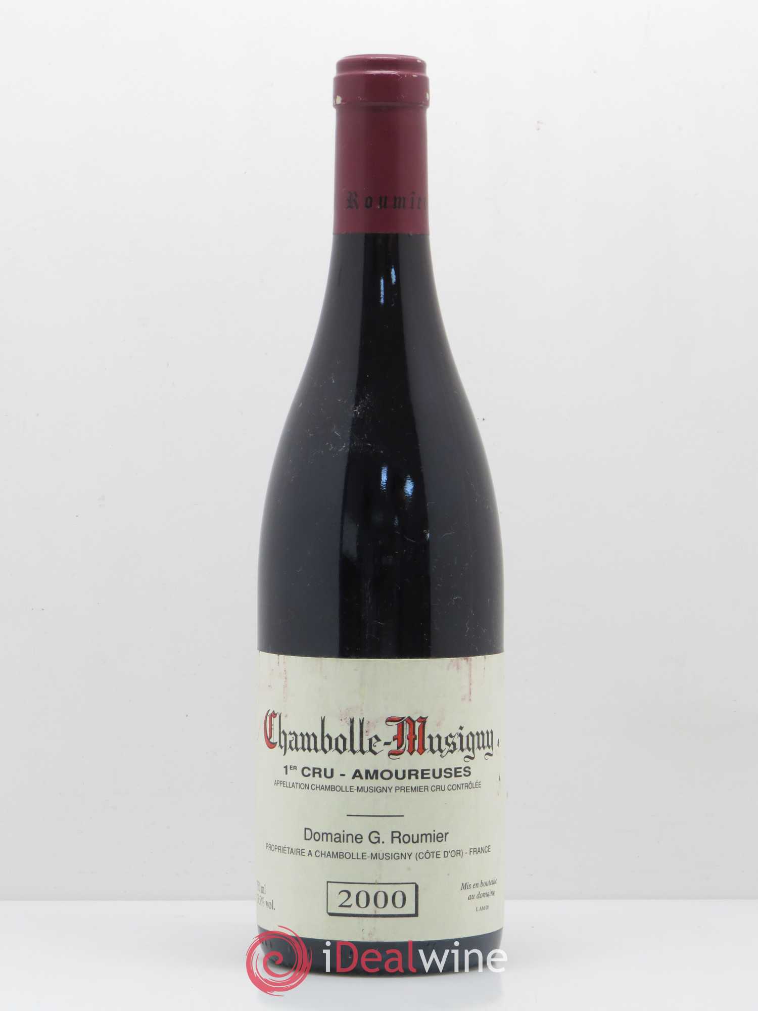 Chambolle-Musigny 1er Cru Les Amoureuses Georges Roumier (Domaine) 2000 - Lot de 1 bouteille - 0