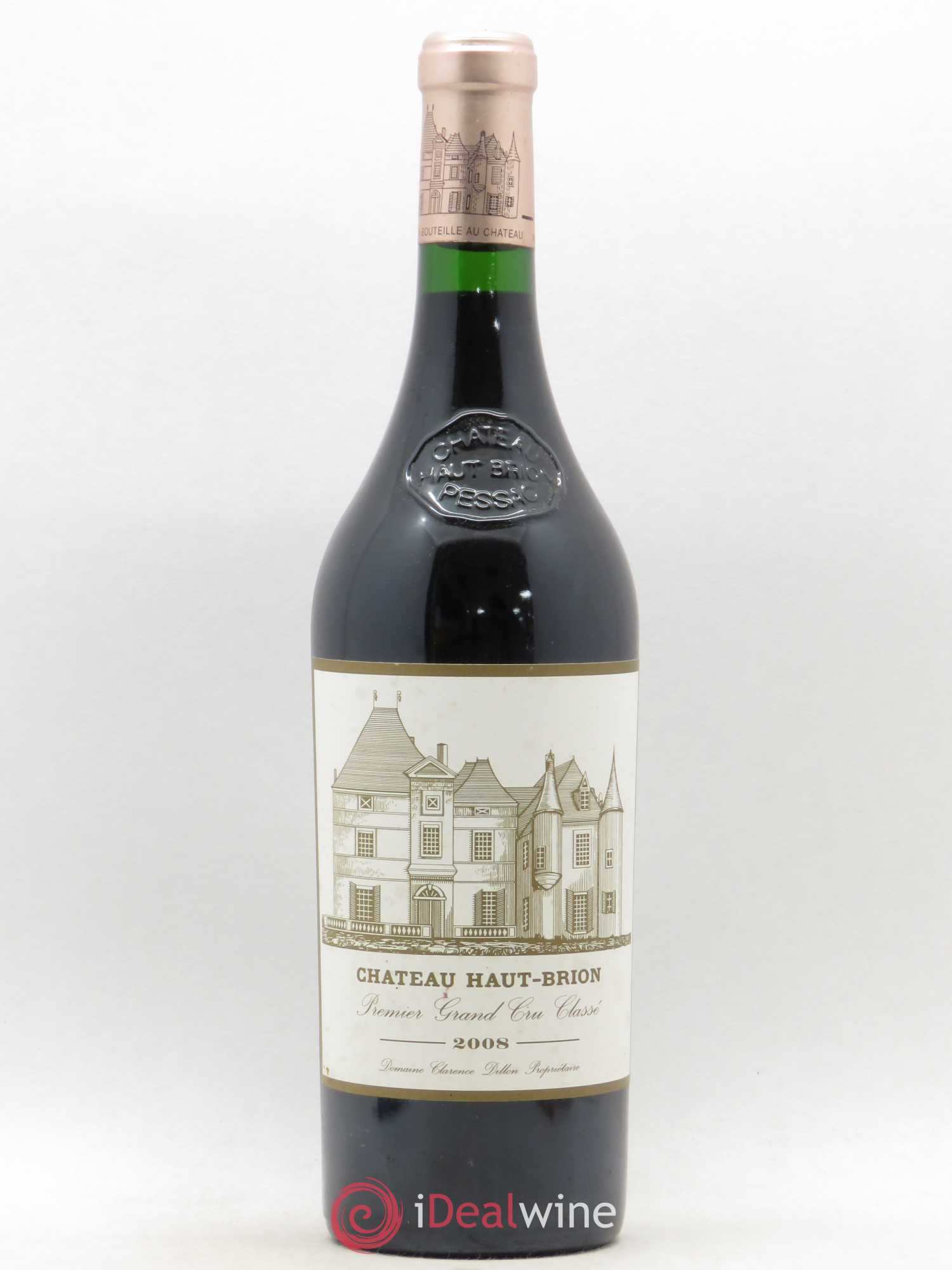 Château Haut Brion 1er Grand Cru Classé 2008 - Lot de 1 bouteille - 0