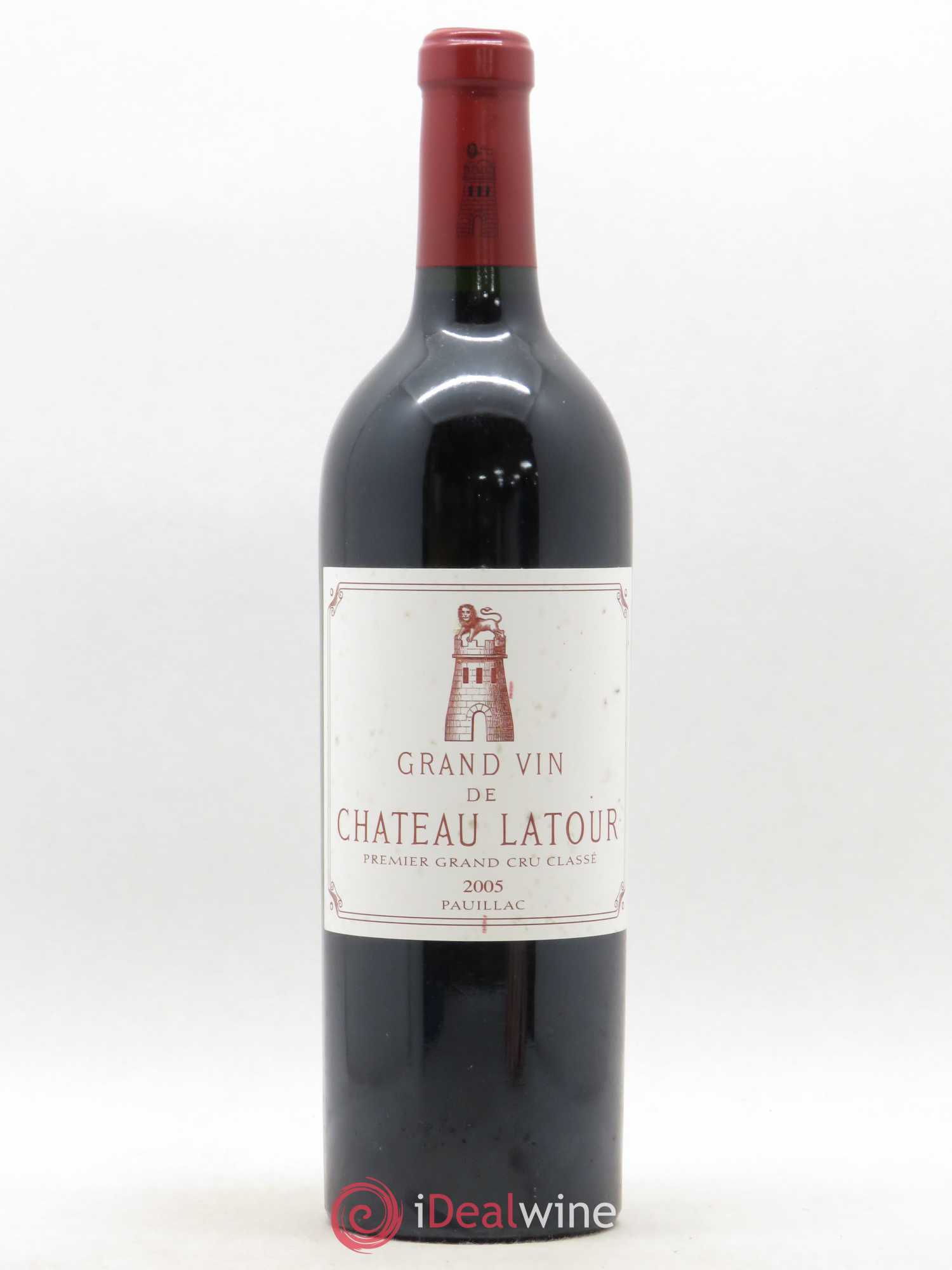 Château Latour 1er Grand Cru Classé 2005 - Lot de 1 bouteille - 0
