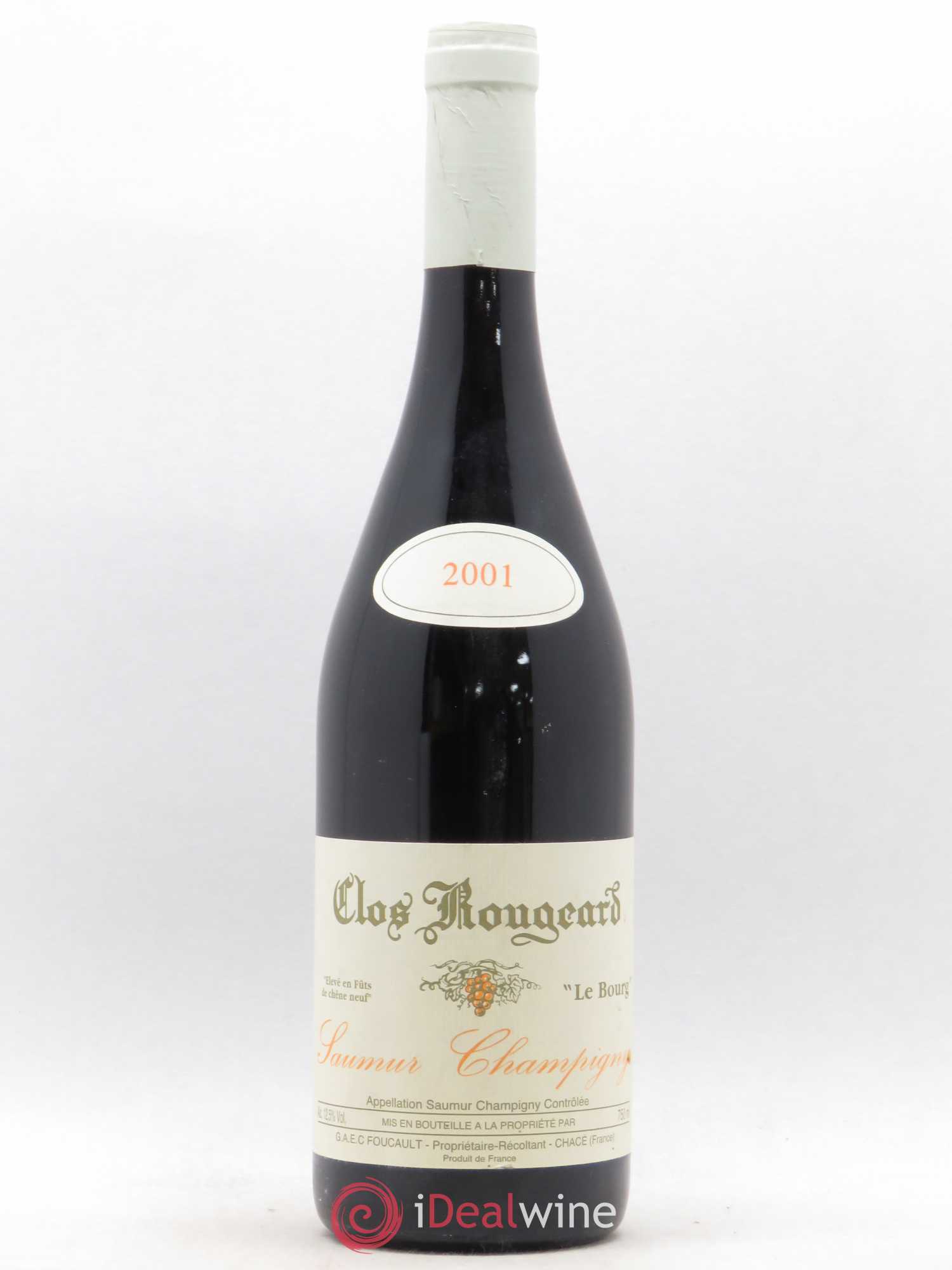 Saumur-Champigny Le Bourg Clos Rougeard 2001 - Lot de 1 bouteille - 0