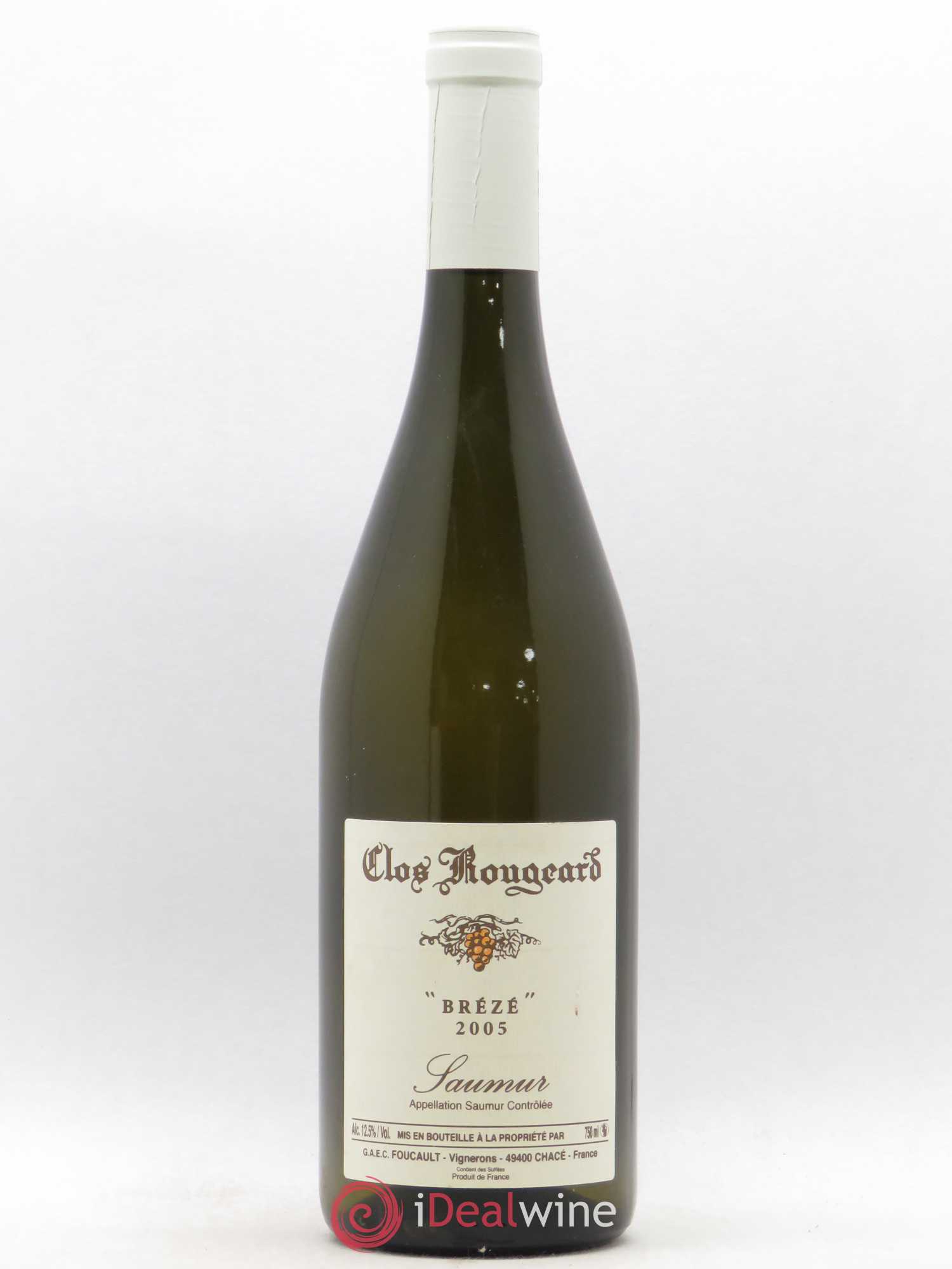 Saumur Brézé Clos Rougeard 2005 - Posten von 1 Flasche - 0