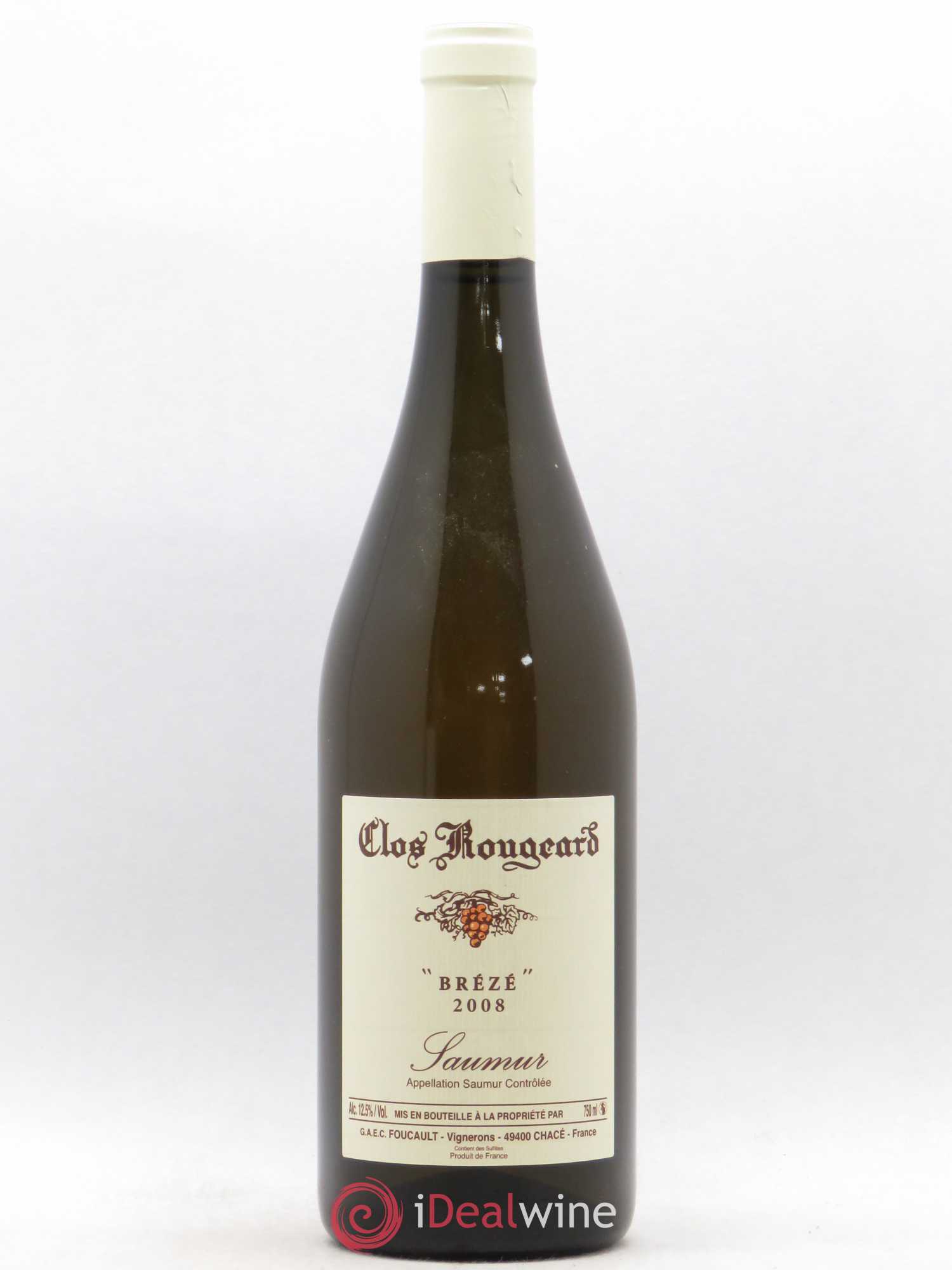 Saumur Brézé Clos Rougeard 2008 - Posten von 1 Flasche - 0