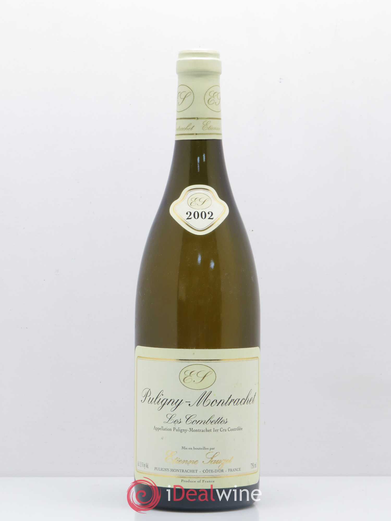Puligny-Montrachet 1er Cru Les Combettes Etienne Sauzet 2002 - Lot de 1 bouteille - 0