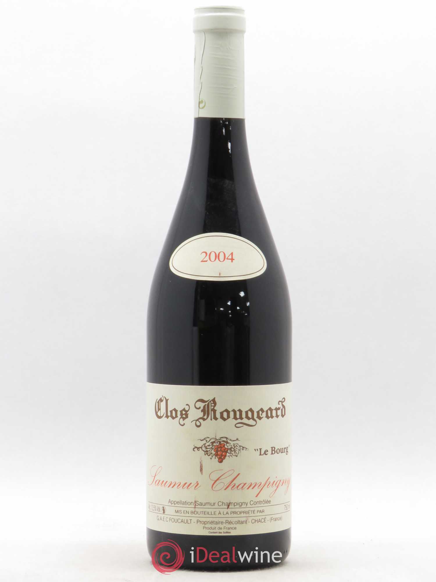 Saumur-Champigny Le Bourg Clos Rougeard 2004 - Lot de 1 bouteille - 0