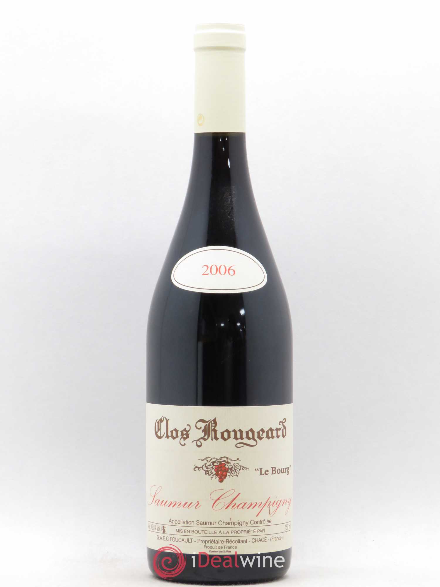 Saumur-Champigny Le Bourg Clos Rougeard 2006 - Lot de 1 bouteille - 0