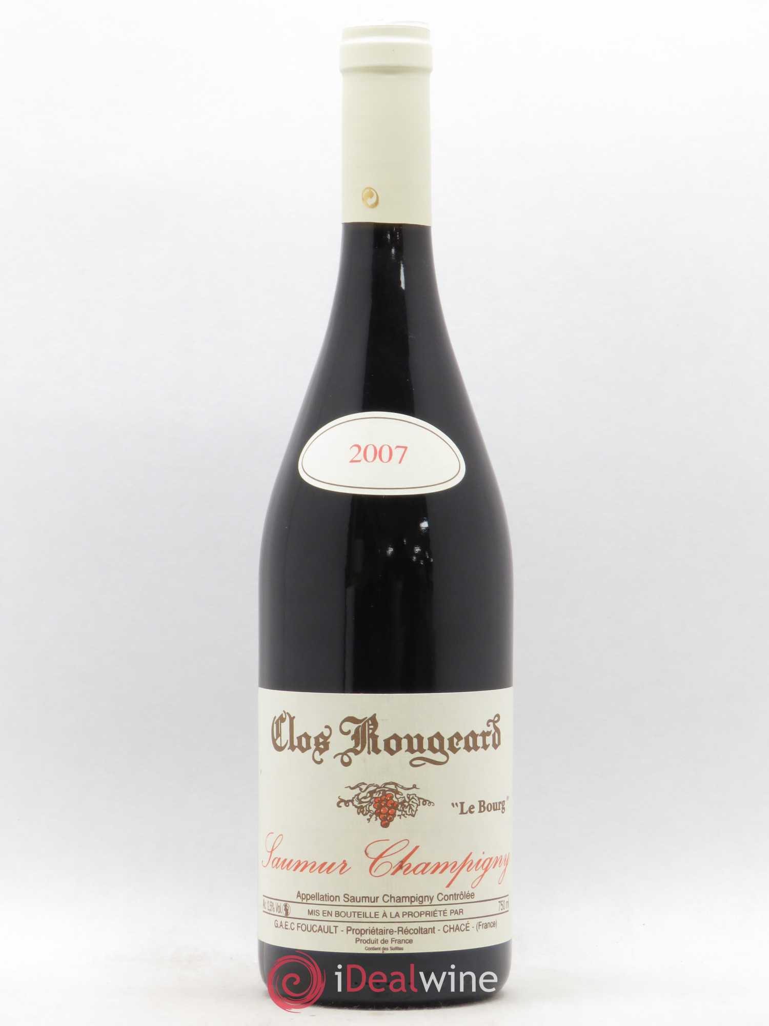 Saumur-Champigny Le Bourg Clos Rougeard 2007 - Lot de 1 bouteille - 0