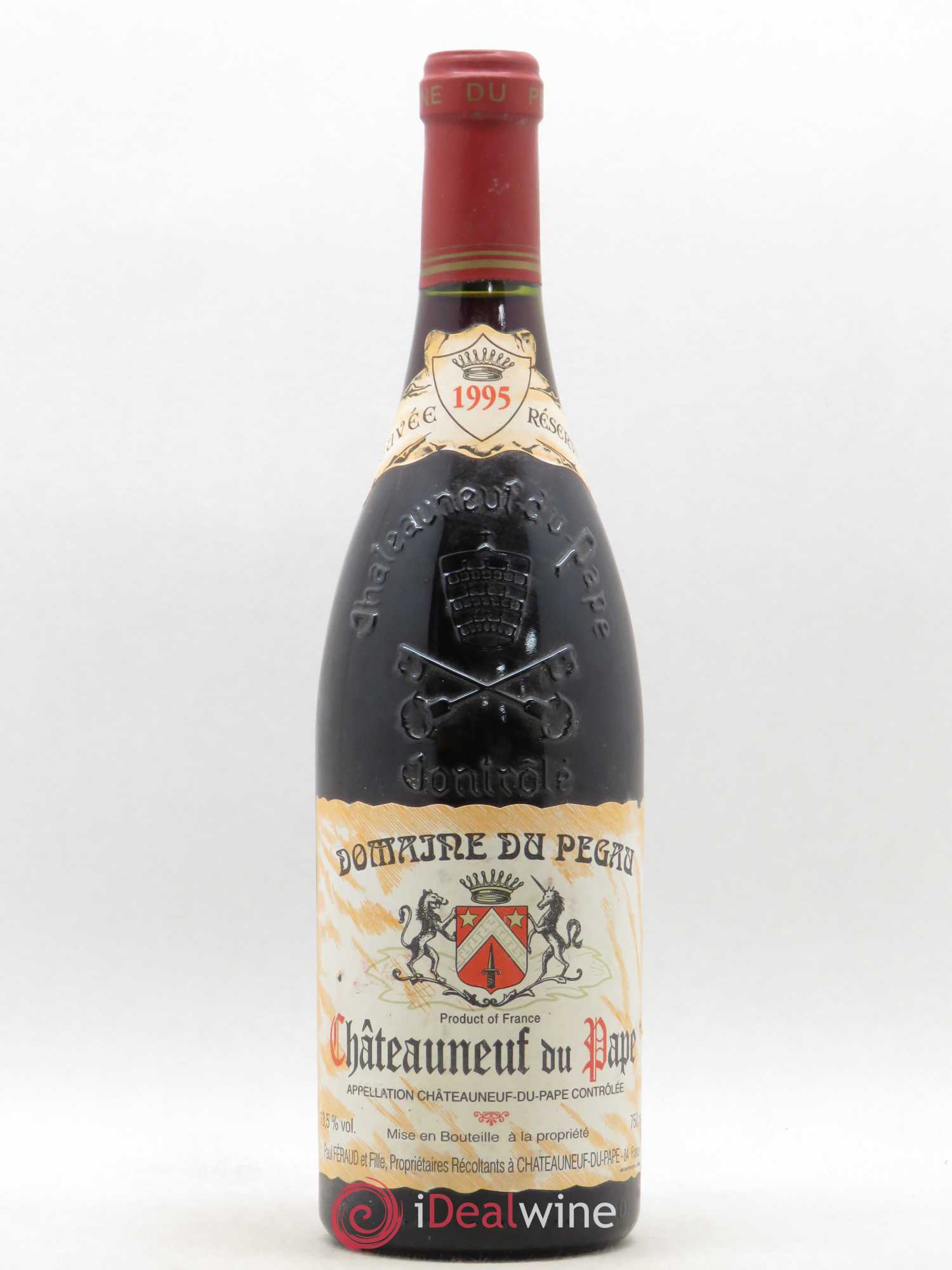Châteauneuf-du-Pape Domaine du Pégau Cuvée Réservée Paul et Laurence Féraud 1995 - Lot de 1 bouteille - 0